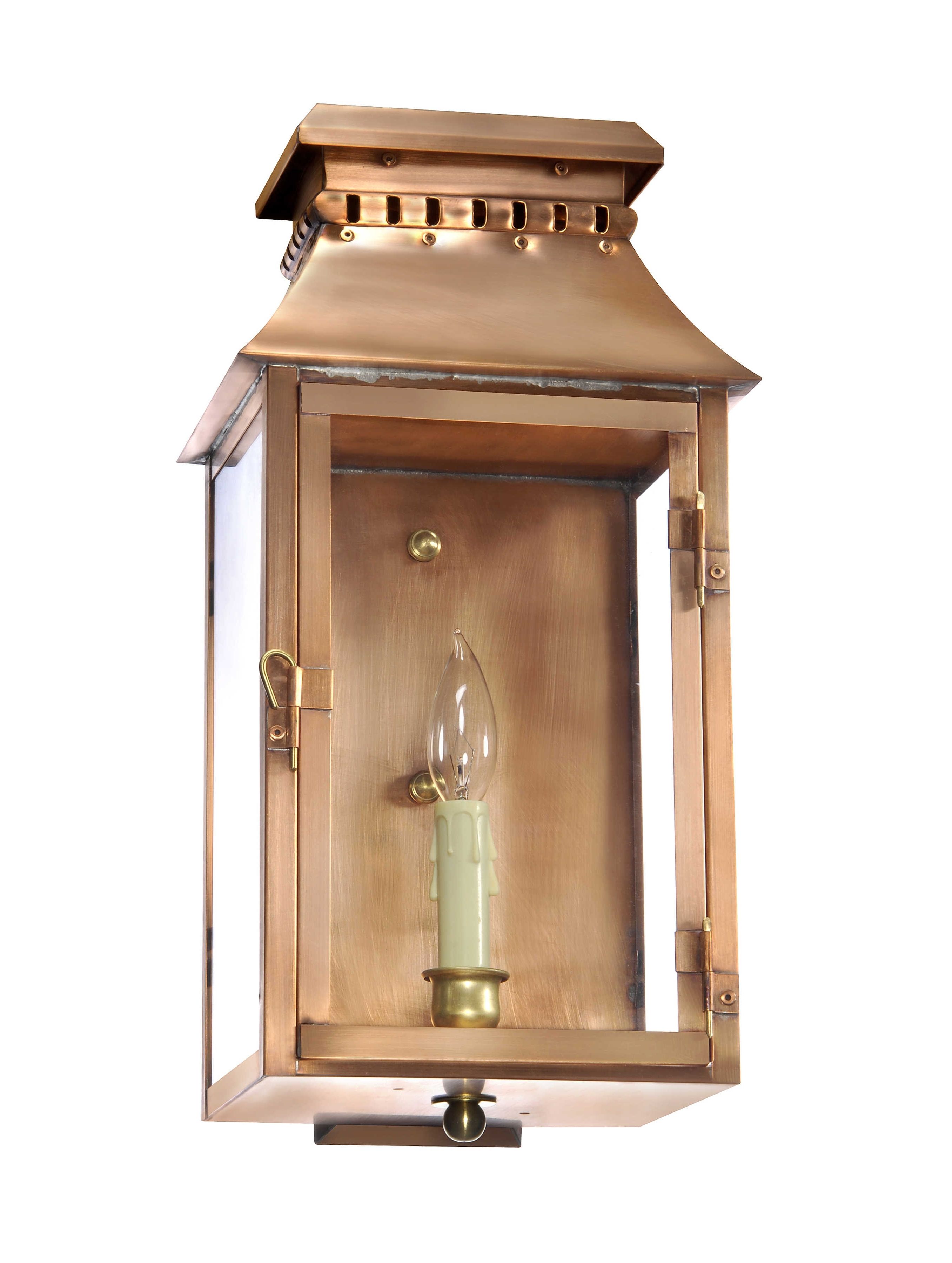 Copper Exterior Lighting – Lantern & Scroll Intended For Outdoor Gas Lanterns (View 6 of 20)