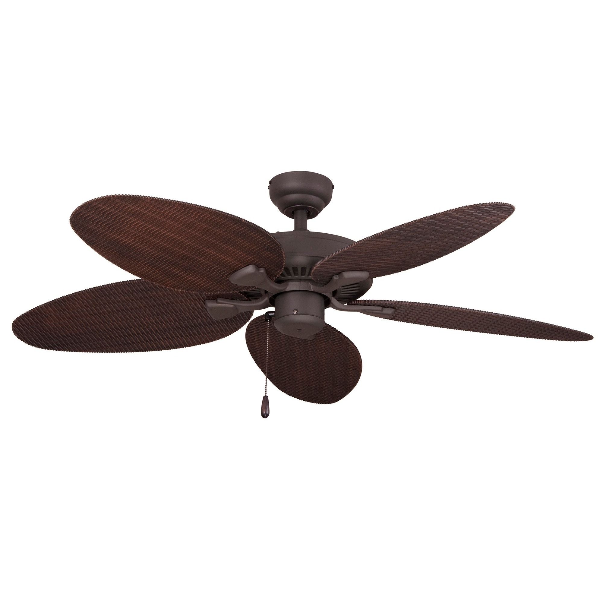 Current Ecosure Siesta Key 52 Inch Tropical Bronze Outdoor Ceiling Fan With For Wicker Outdoor Ceiling Fans With Lights (View 19 of 20)