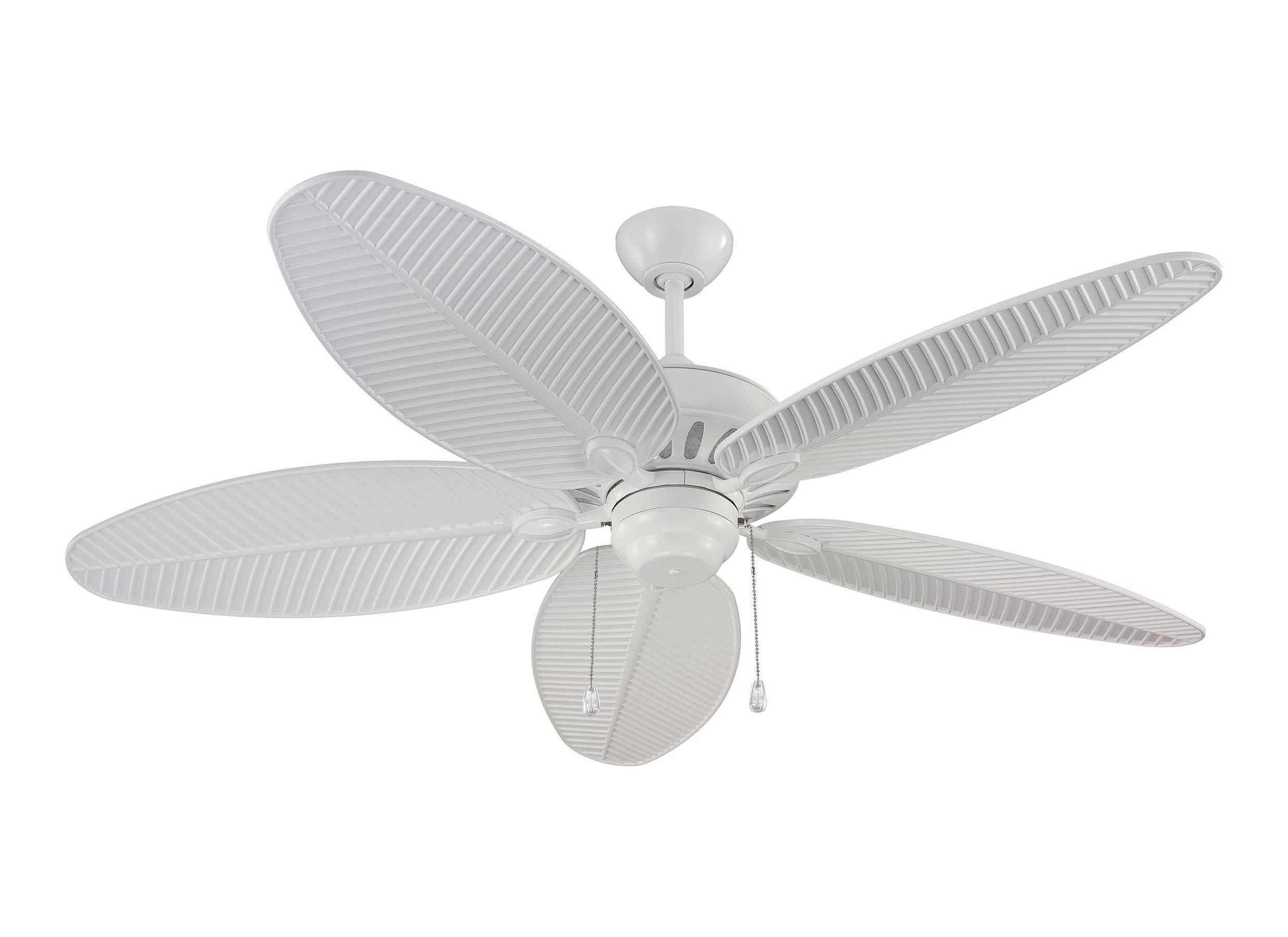 Damp Rated Outdoor Ceiling Fans Throughout Current 5cu52wh,52" Cruise Outdoor Fan  White (wet Rated) ,white (View 16 of 20)
