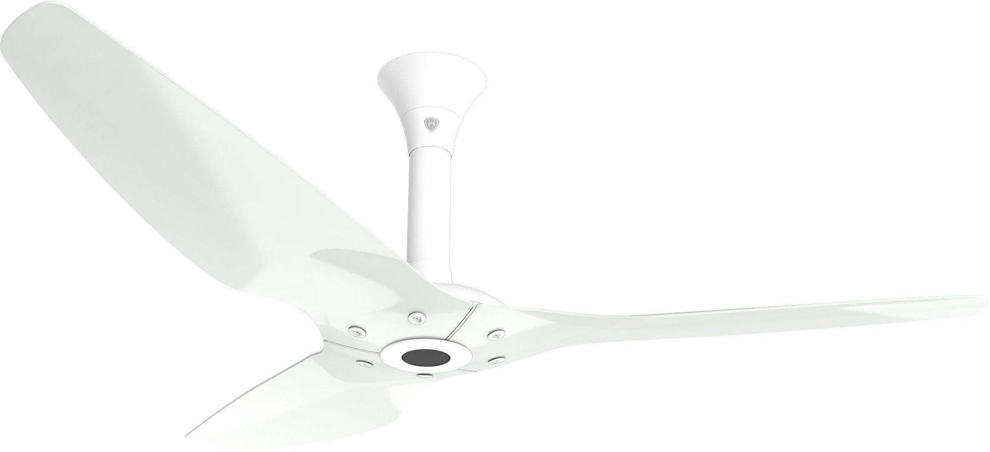 Favorite Outdoor Ceiling Fans With Aluminum Blades Within Haiku Outdoor Ceiling Fan: 60", White Aluminum, Standard Mount (View 11 of 20)