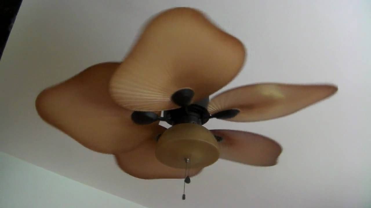 Harbor Breeze Outdoor Ceiling Fans With Lights With Regard To Widely Used Crappy Harbor Breeze Baja 52" Aged Bronze Ceiling Fan – Youtube (View 9 of 20)