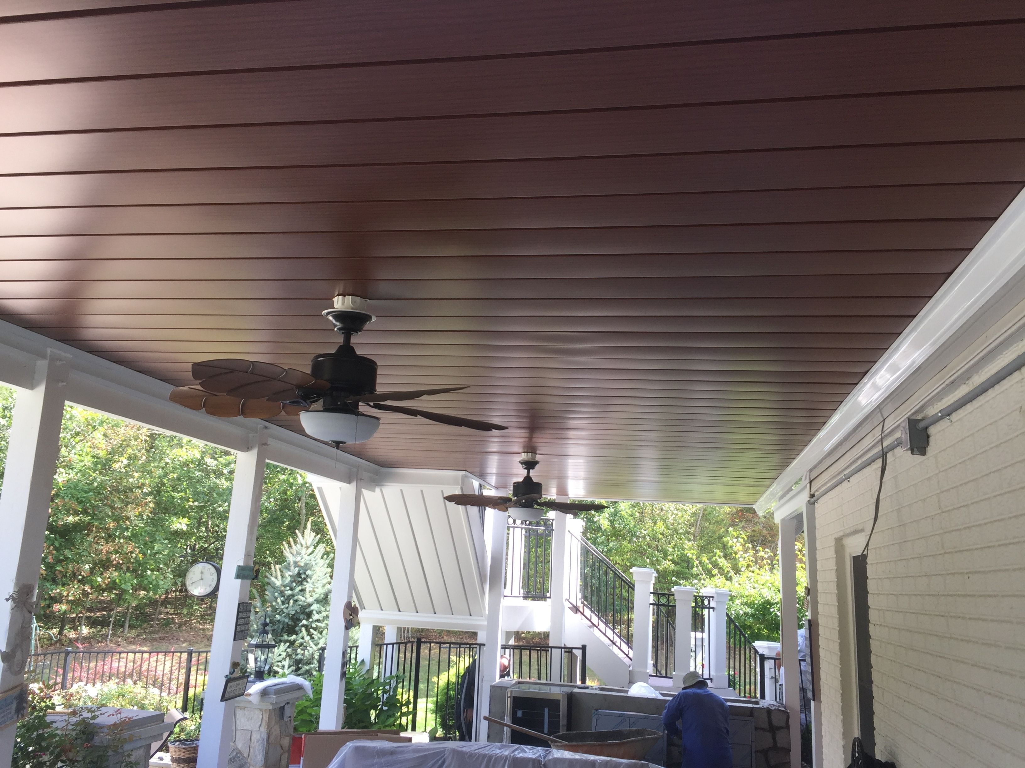 Featured Photo of 20 The Best Outdoor Ceiling Fan Under Deck