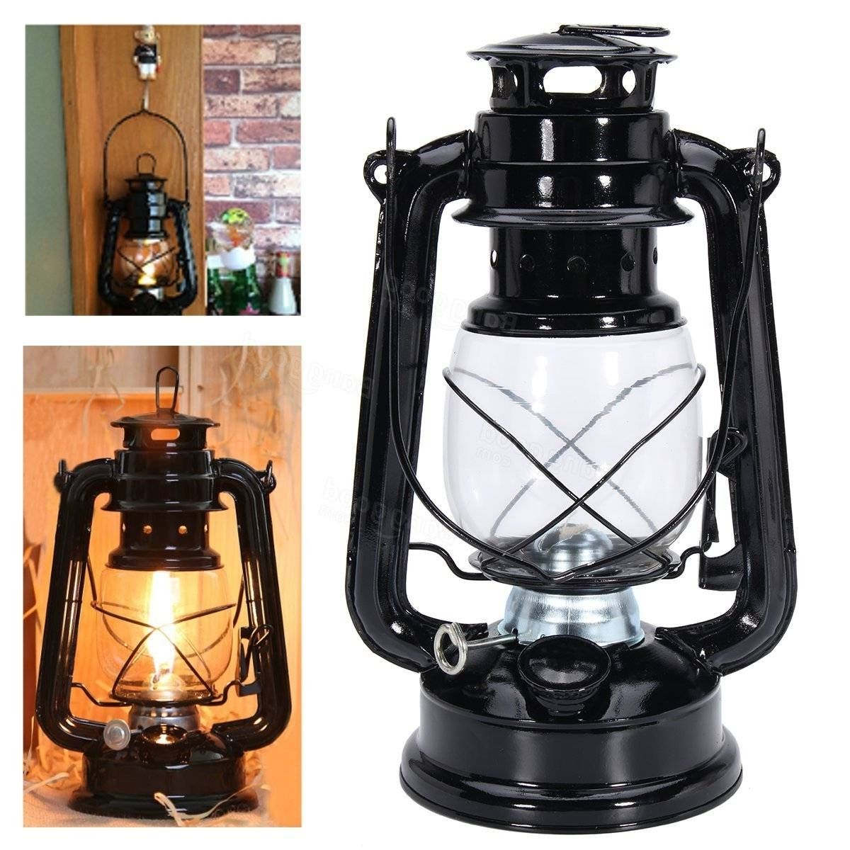 Ipree® Retro Oil Lantern Outdoor Garden Camp Kerosene Paraffin Regarding Preferred Outdoor Hanging Oil Lanterns (View 14 of 20)