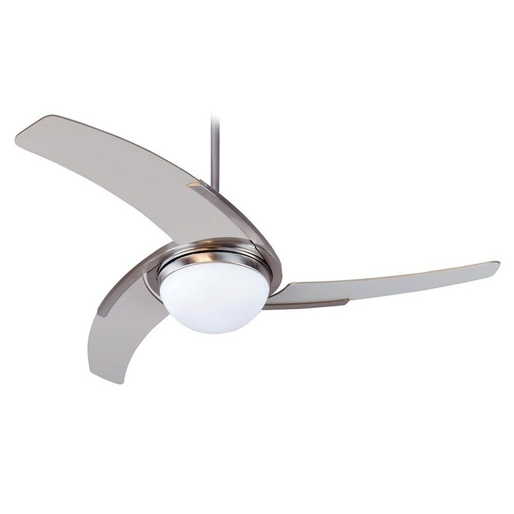 Juna Ceiling Fancraftmade Ju54ss3 Stainless Steel Finish With For Well Liked Stainless Steel Outdoor Ceiling Fans With Light (View 14 of 20)