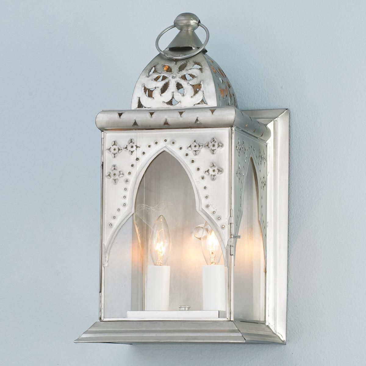 Moroccan Outdoor Electric Lanterns Throughout Recent Moroccan Arch Wall Lantern Sconce Moroccan Arch, Whimsical Piercings (Photo 1 of 20)