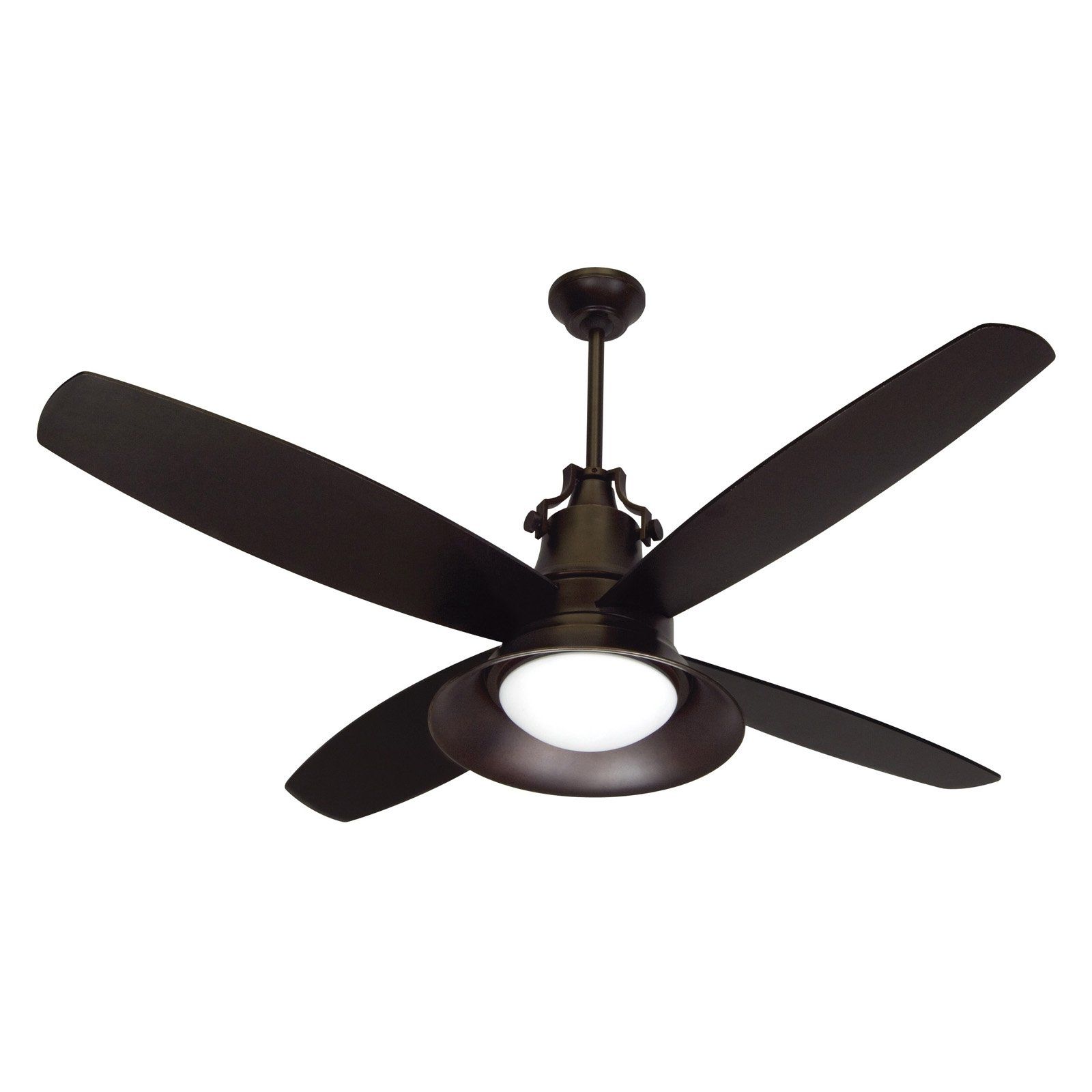 Most Recent Brown Outdoor Ceiling Fan With Light With Regard To Craftmade Un52obg Union 52 In (View 11 of 20)