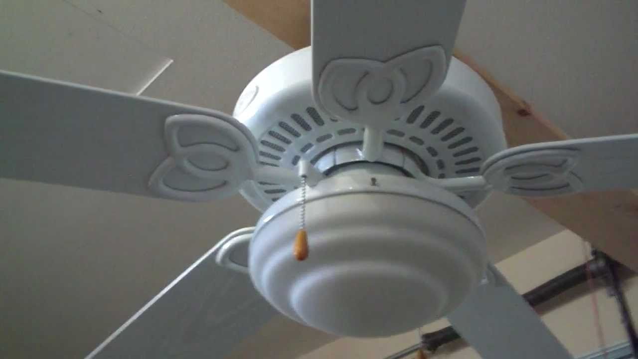 Newest Hampton Bay Outdoor Ceiling Fans With Lights With 52" Hampton Bay (home Depot) Outdoor Ceiling Fan – Youtube (View 6 of 20)