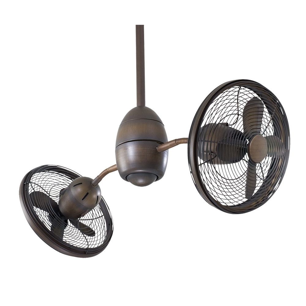 Oscillating Ceiling Fans Awesome Minka Aire Gyrette Fan 36 Gyro F302 Intended For Newest Outdoor Double Oscillating Ceiling Fans (View 6 of 20)