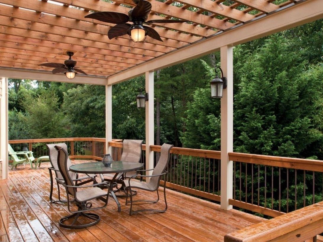 Outdoor Ceiling Fans For Decks Intended For 2019 Outdoor Deck Ceiling Fans • Decks Ideas (View 1 of 20)