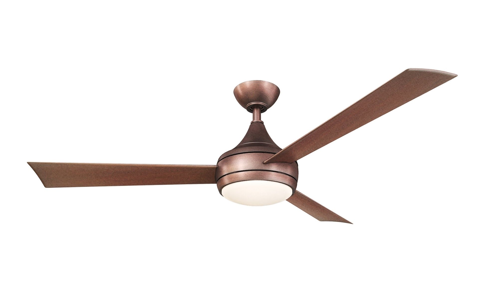 Outdoor Ceiling Fans With Led Lights Throughout Latest Matthews Atlas Donaire Outdoor Wet Location Ceiling Fan With Led (View 13 of 20)