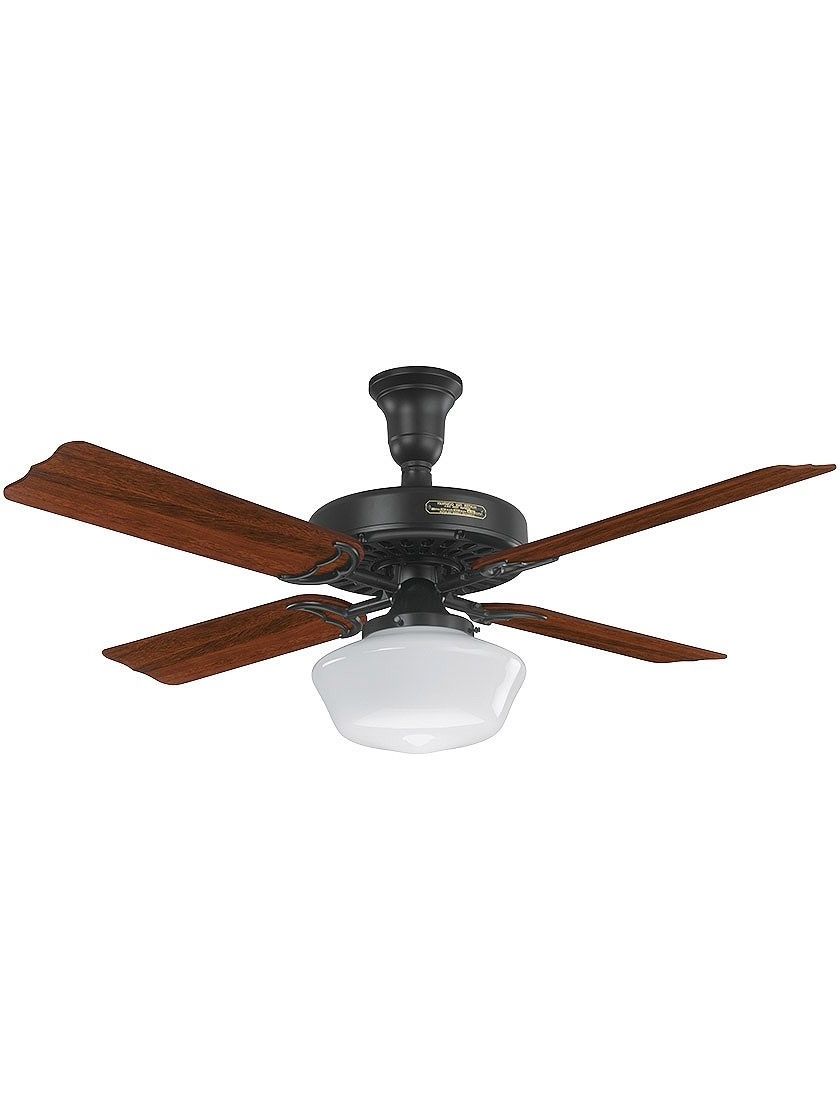 Outdoor Ceiling Fans With Schoolhouse Light For Trendy Antique Ceiling Fan (View 1 of 20)