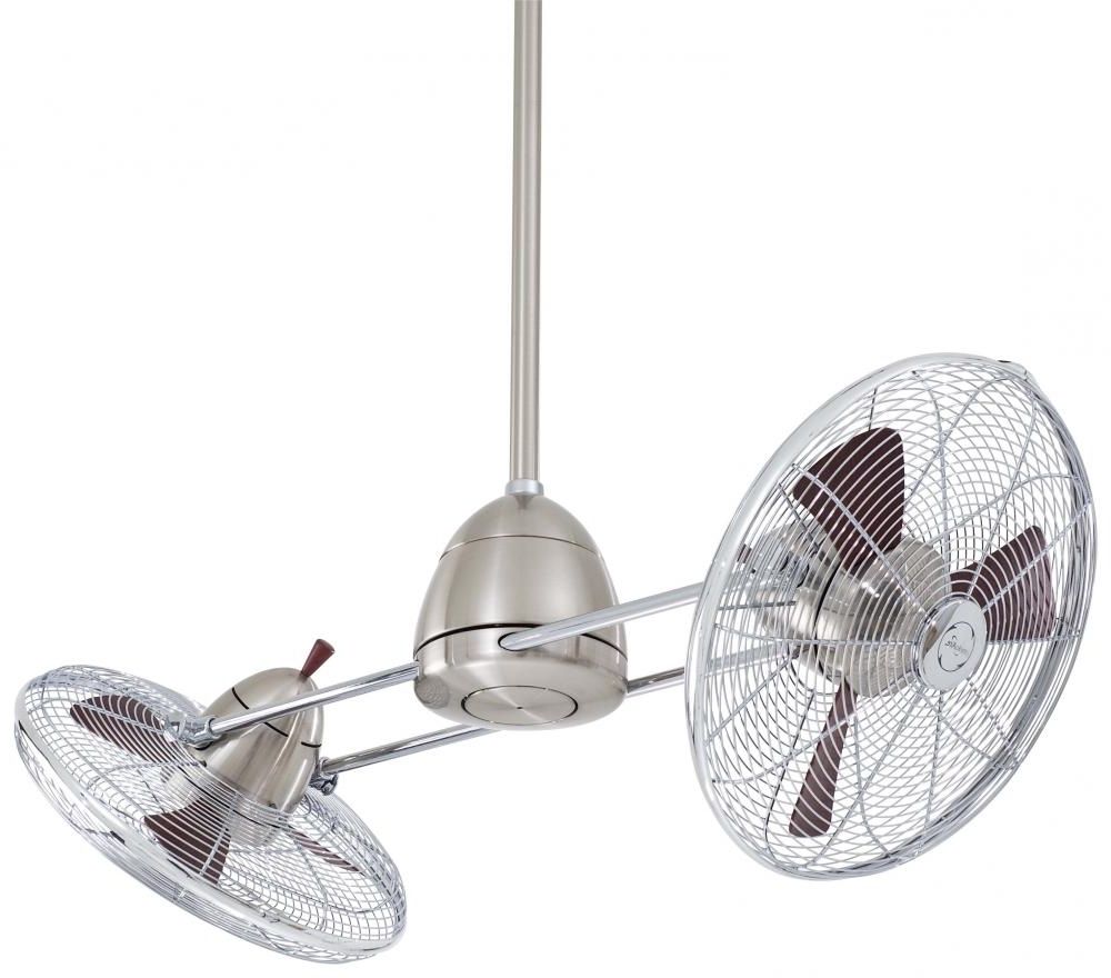 Outdoor Double Oscillating Ceiling Fans Regarding 2018 Dual Head Outdoor Ceiling Fan – Photos House Interior And Fan (View 19 of 20)