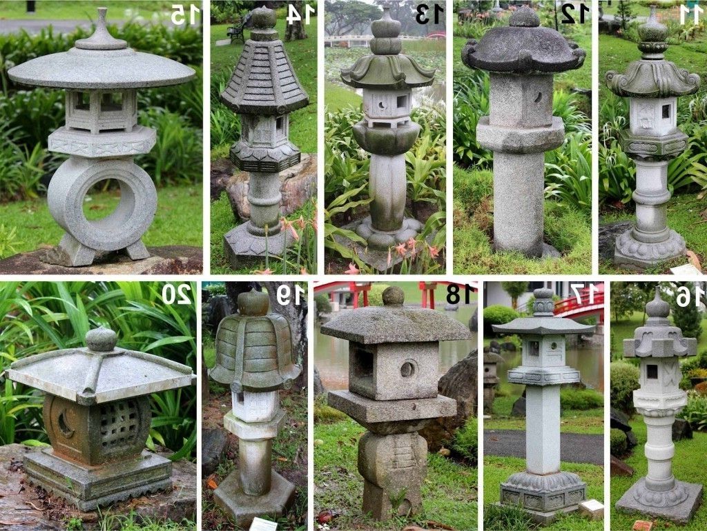 Outdoor Japanese Lanterns For Sale Regarding Popular How To Make A Concrete Japanese Lantern – Google Search (View 16 of 20)