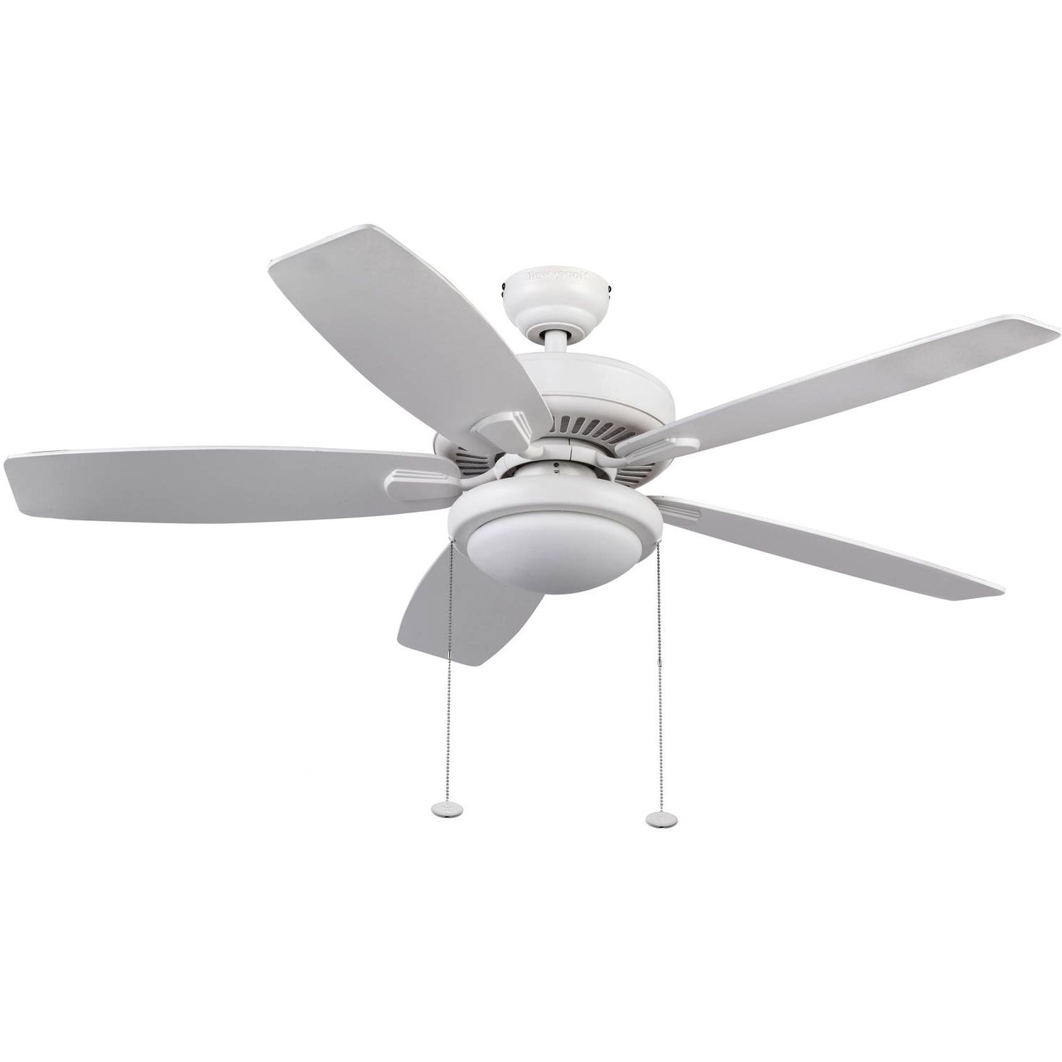 Popular Honeywell Blufton 52" White Outdoor Ceiling Fan – Walmart With Regard To Outdoor Ceiling Fans At Walmart (View 1 of 20)
