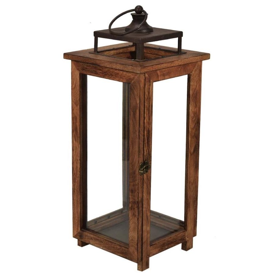 Popular Shop Outdoor Decorative Lanterns At Lowes Inside Outdoor Empty Lanterns (View 14 of 20)