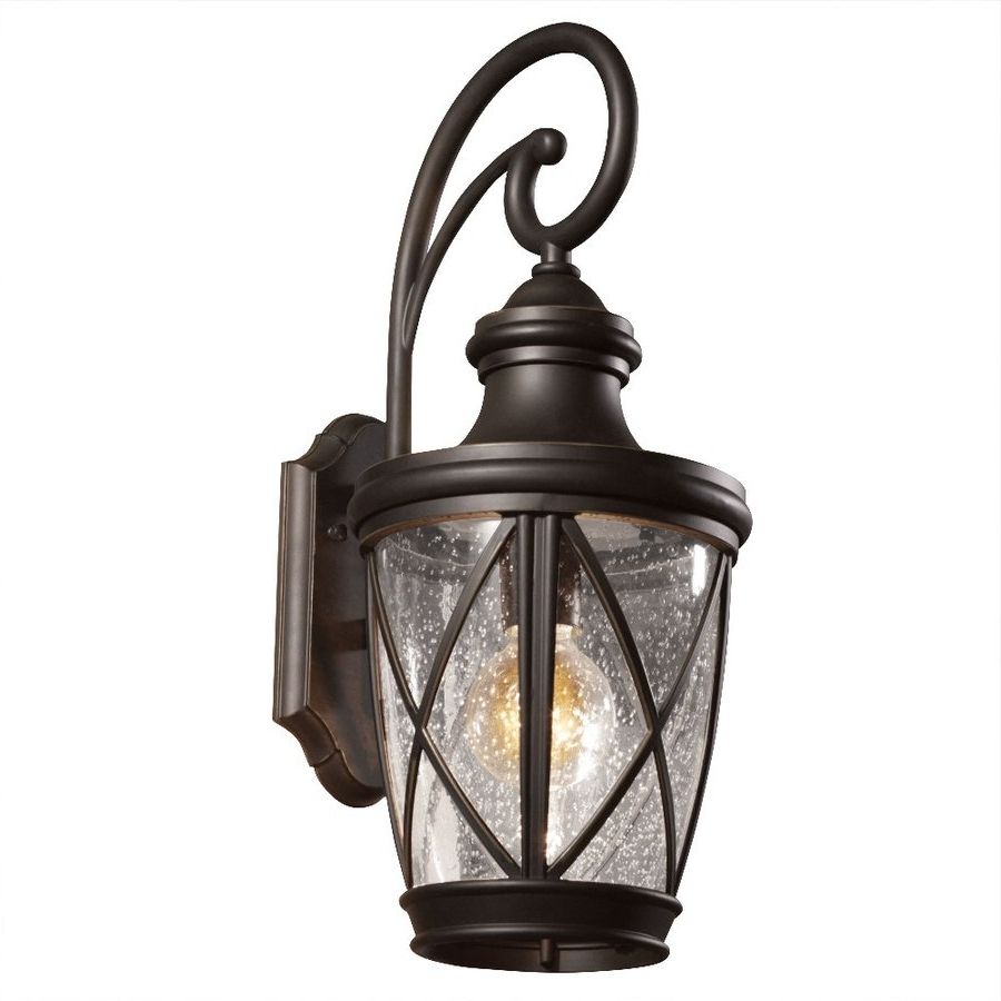 Recent Outdoor Lanterns At Lowes For Shop Allen + Roth Castine  (View 2 of 20)