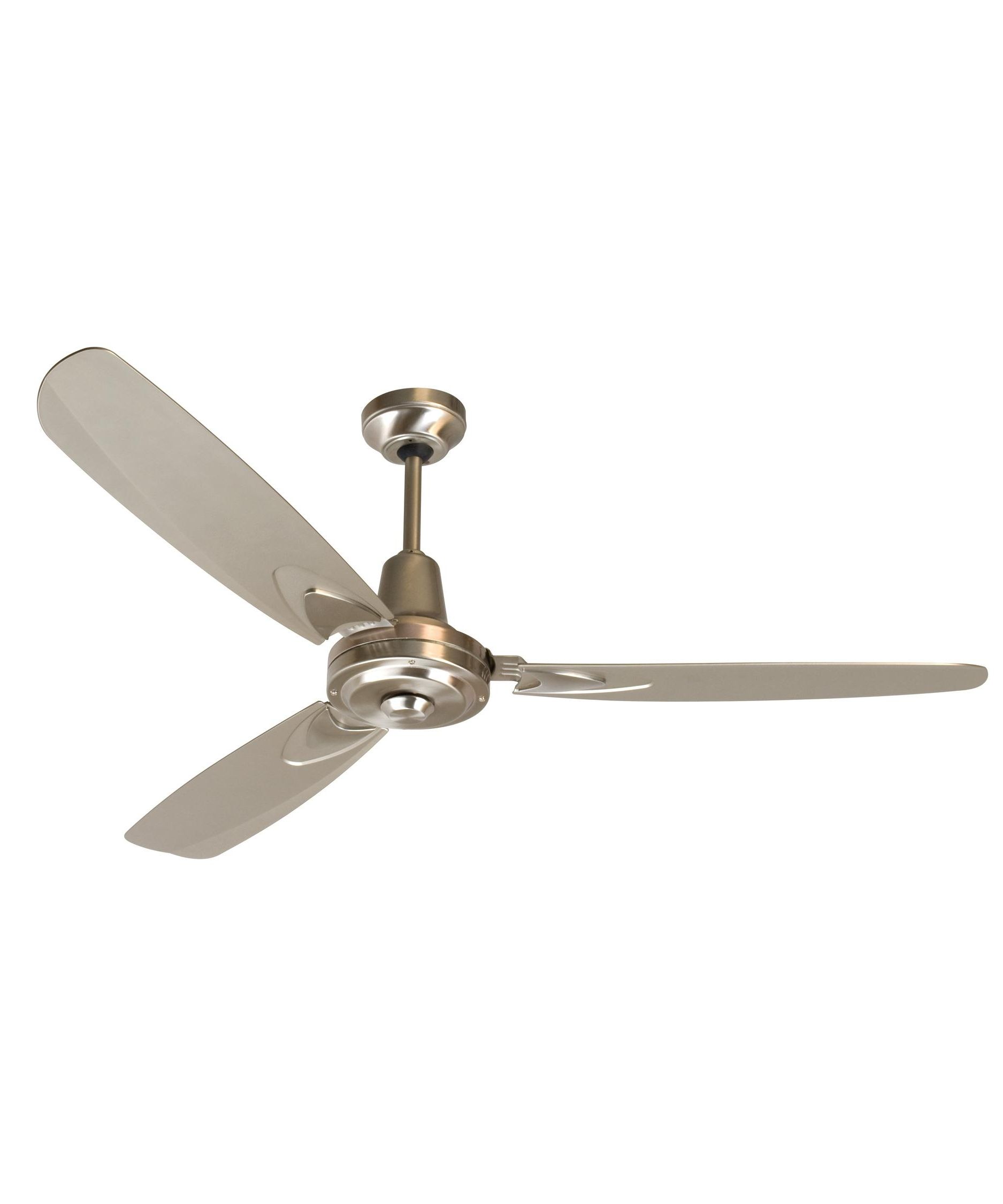 Stainless Steel Outdoor Ceiling Fans With Regard To Most Popular Craftmade Ve58 Velocity 58 Inch 3 Blade Ceiling Fan (View 18 of 20)