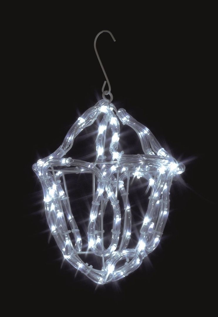 Uk Gardens Christmas Twinkling White Rope Light Lantern Indoor Or Within Most Up To Date Outdoor Christmas Rope Lanterns (View 1 of 20)