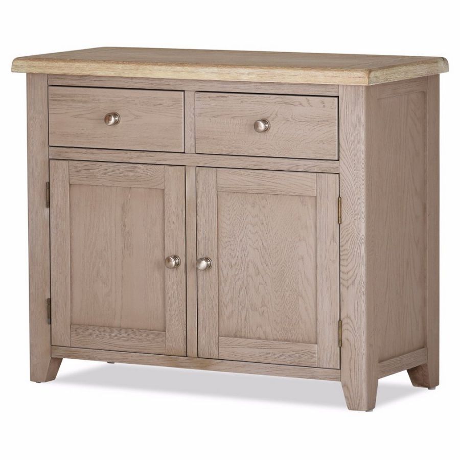 Abdabs Furniture – Scotia Grey And Whitewash 2 Door 2 Drawer Sideboard In Widely Used 2 Door White Wash Sideboards (View 1 of 20)