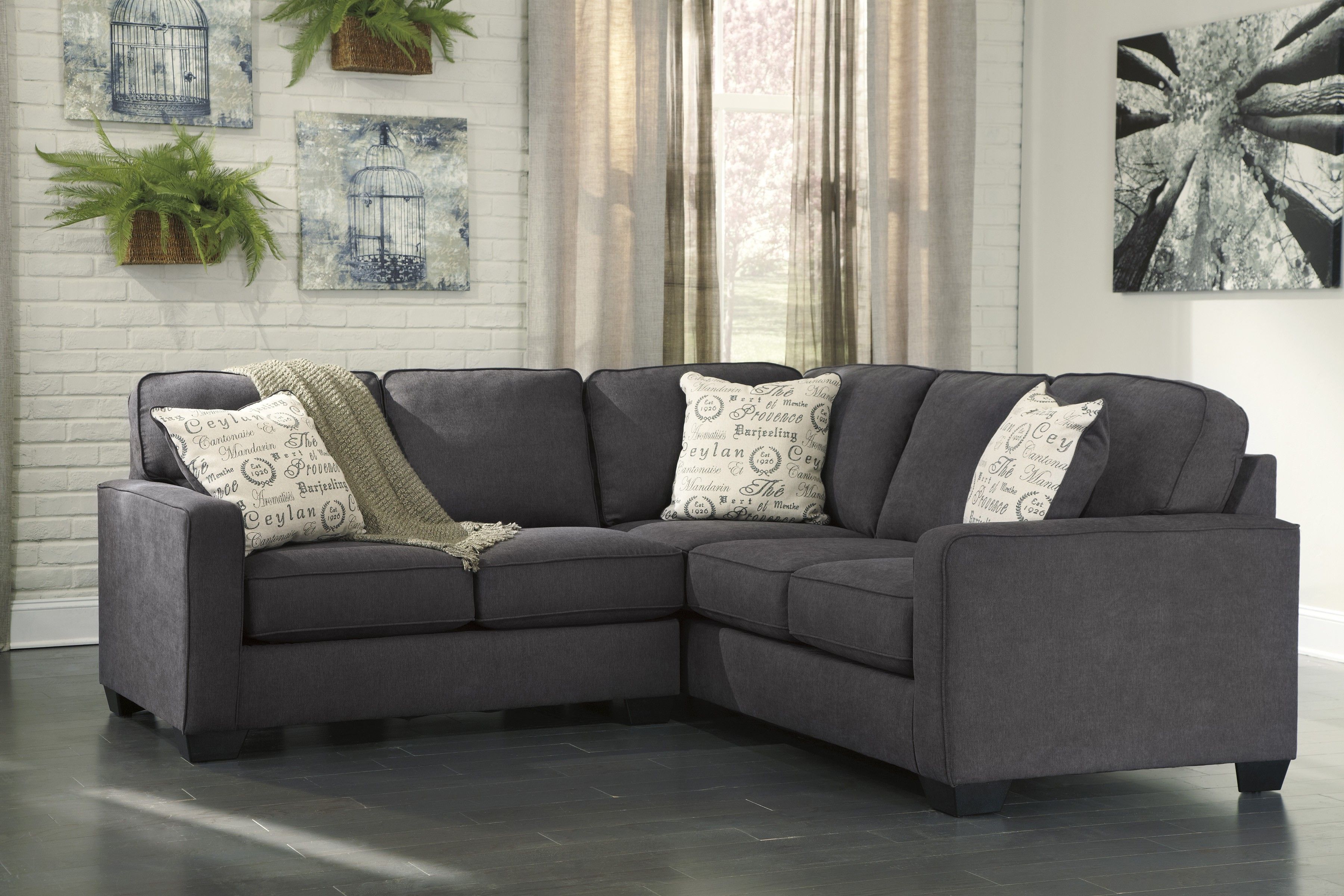Best And Newest Alenya Charcoal Piece Sectional Sofa For Furnitureusa Raf Love Tures Within Aspen 2 Piece Sectionals With Raf Chaise (View 18 of 20)