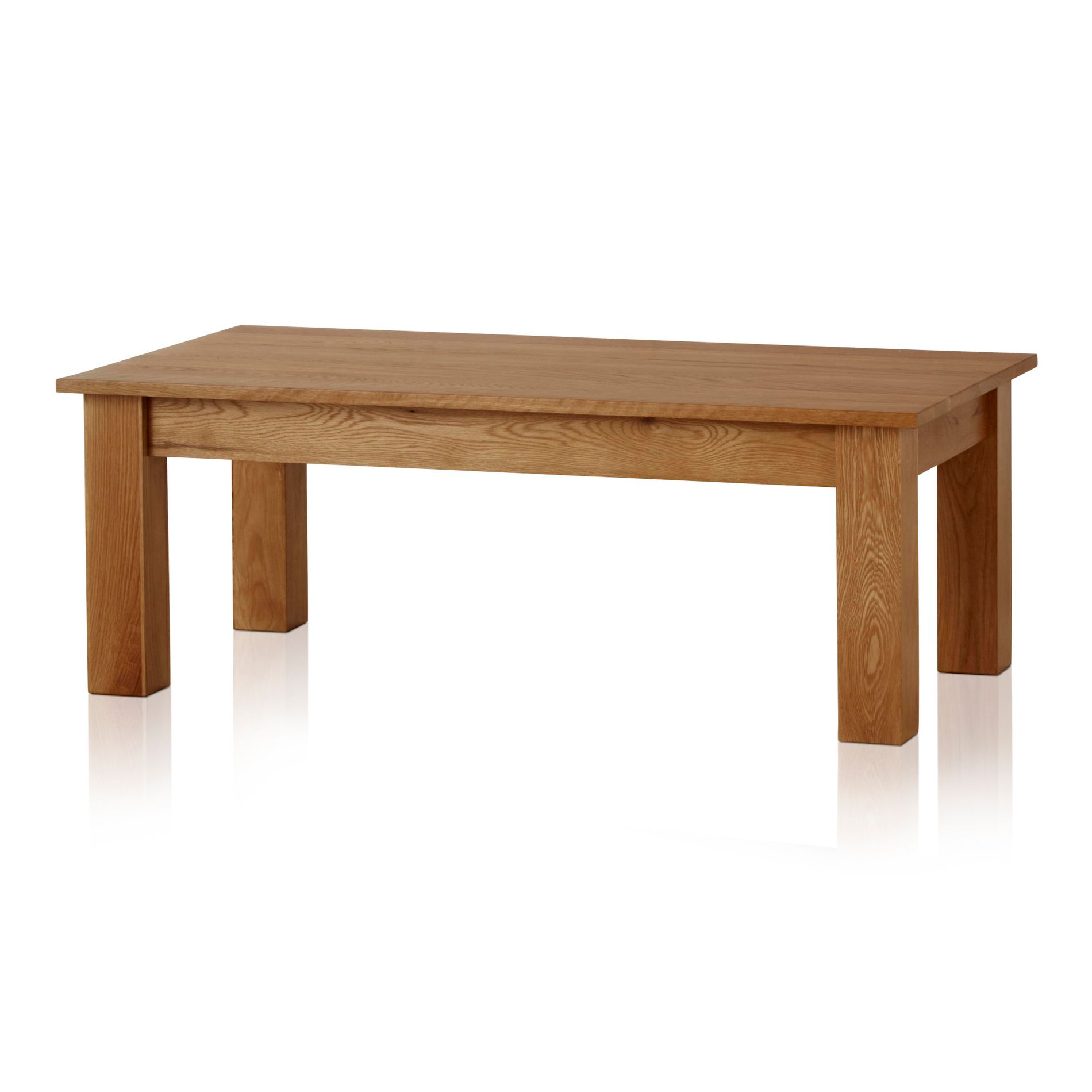 Best And Newest Minimalist Coffee Tables With Regard To Natural Solid Oak Minimalist Coffee Tableoak Furniture Land (View 17 of 20)
