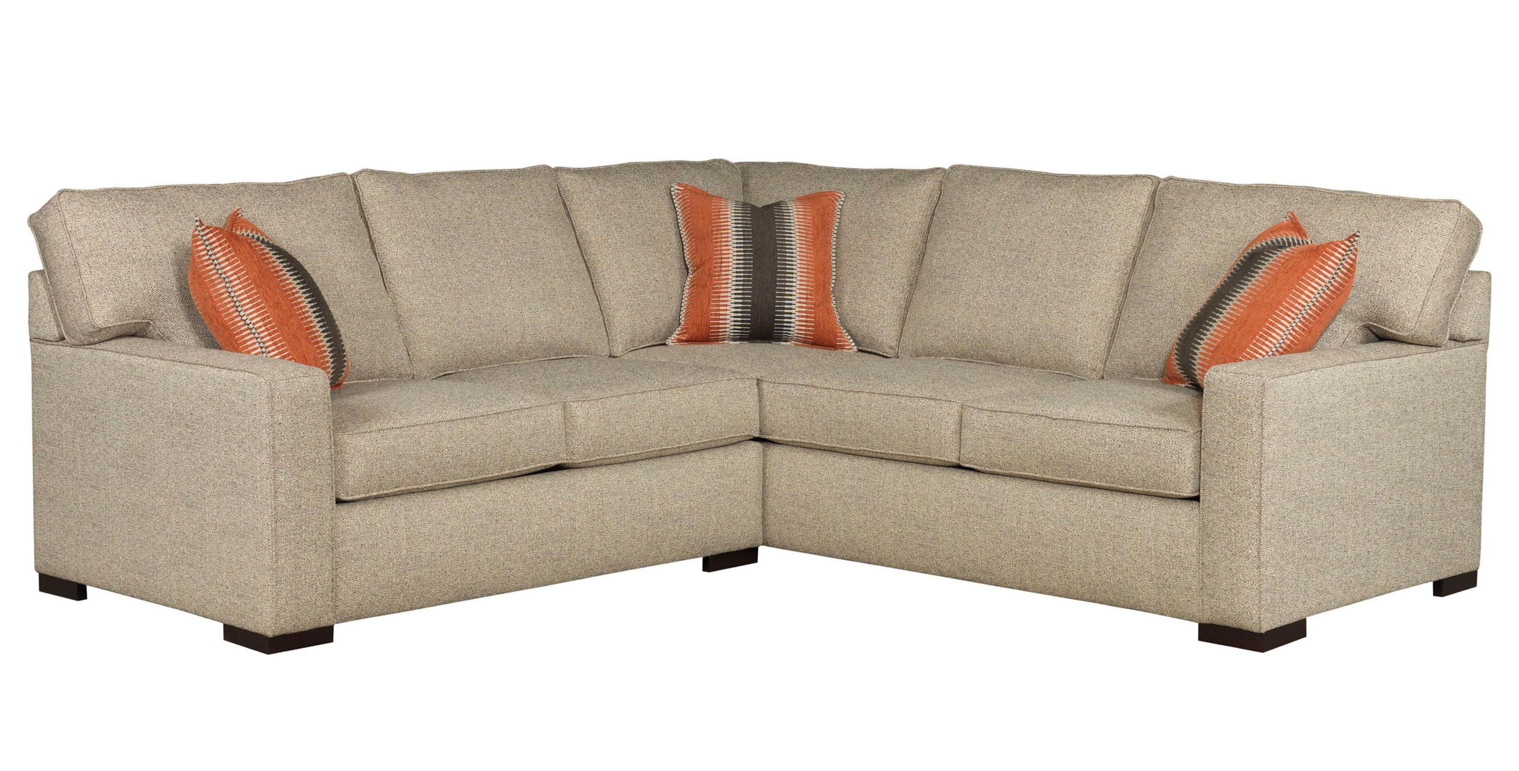 Broyhill Furniture Raphael Contemporary Two Piece Sectional Sofa In Most Recent Meyer 3 Piece Sectionals With Raf Chaise (View 19 of 20)