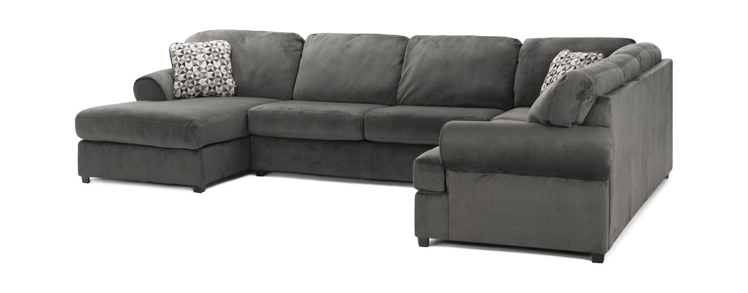Coach 3 Piece Sectional Within Latest Turdur 2 Piece Sectionals With Laf Loveseat (View 1 of 20)