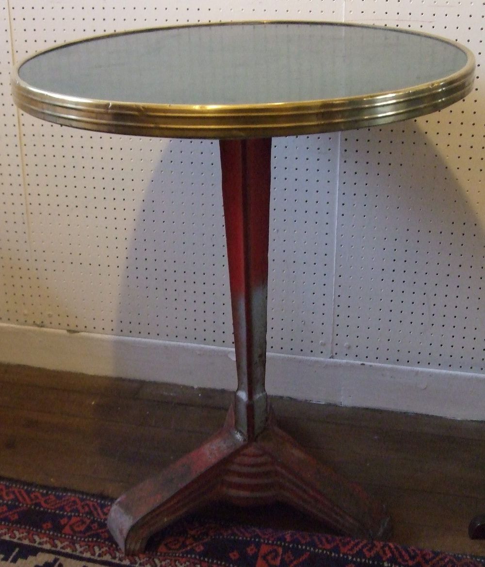 Famous Antiqued Art Deco Coffee Tables Regarding French Art Deco Bistro Table – Antiques Atlas (View 18 of 20)