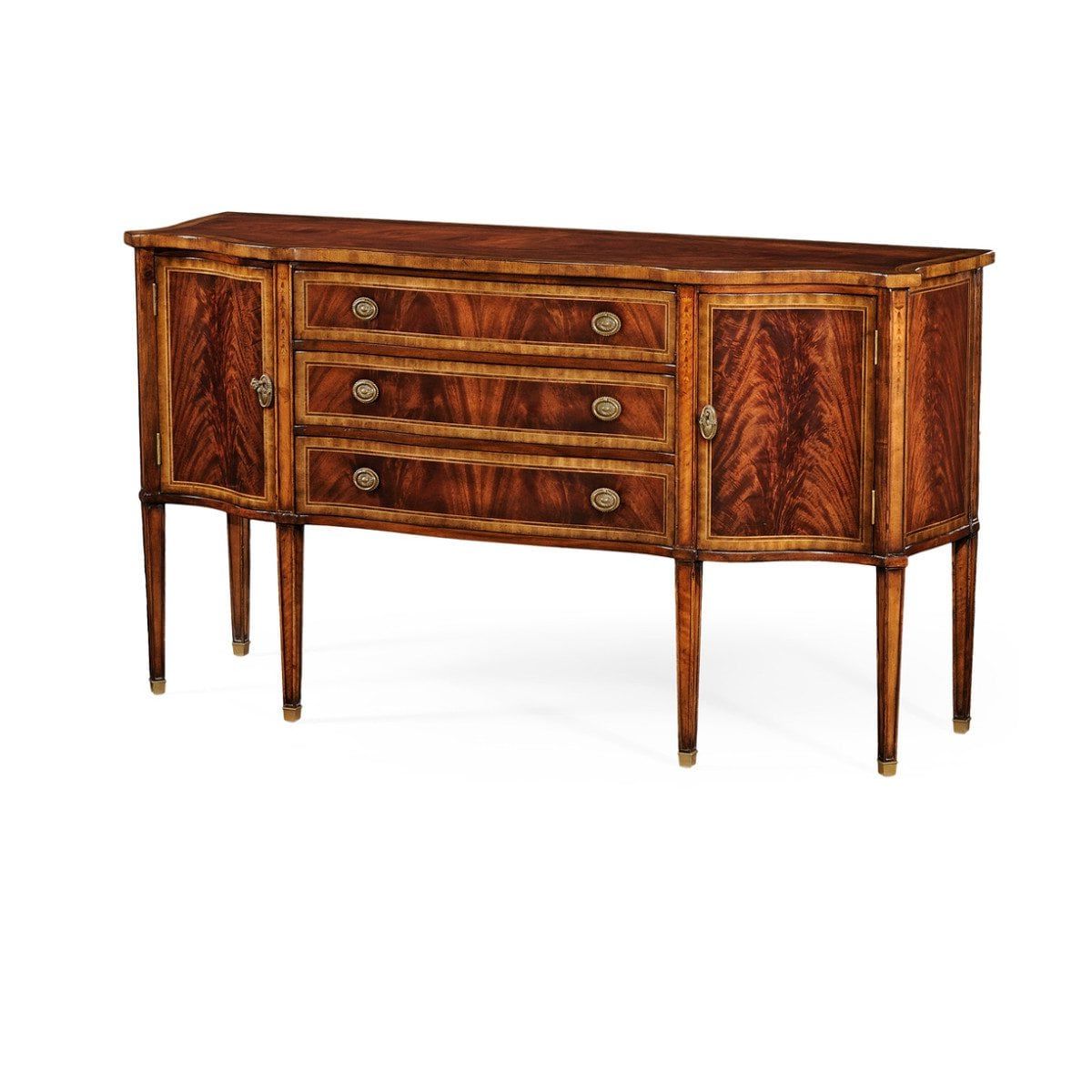 Famous Brown Wood 72 Inch Sideboards Within High Quality Sideboards And Buffets Made Of Mahogany, Walnut And More (View 12 of 20)