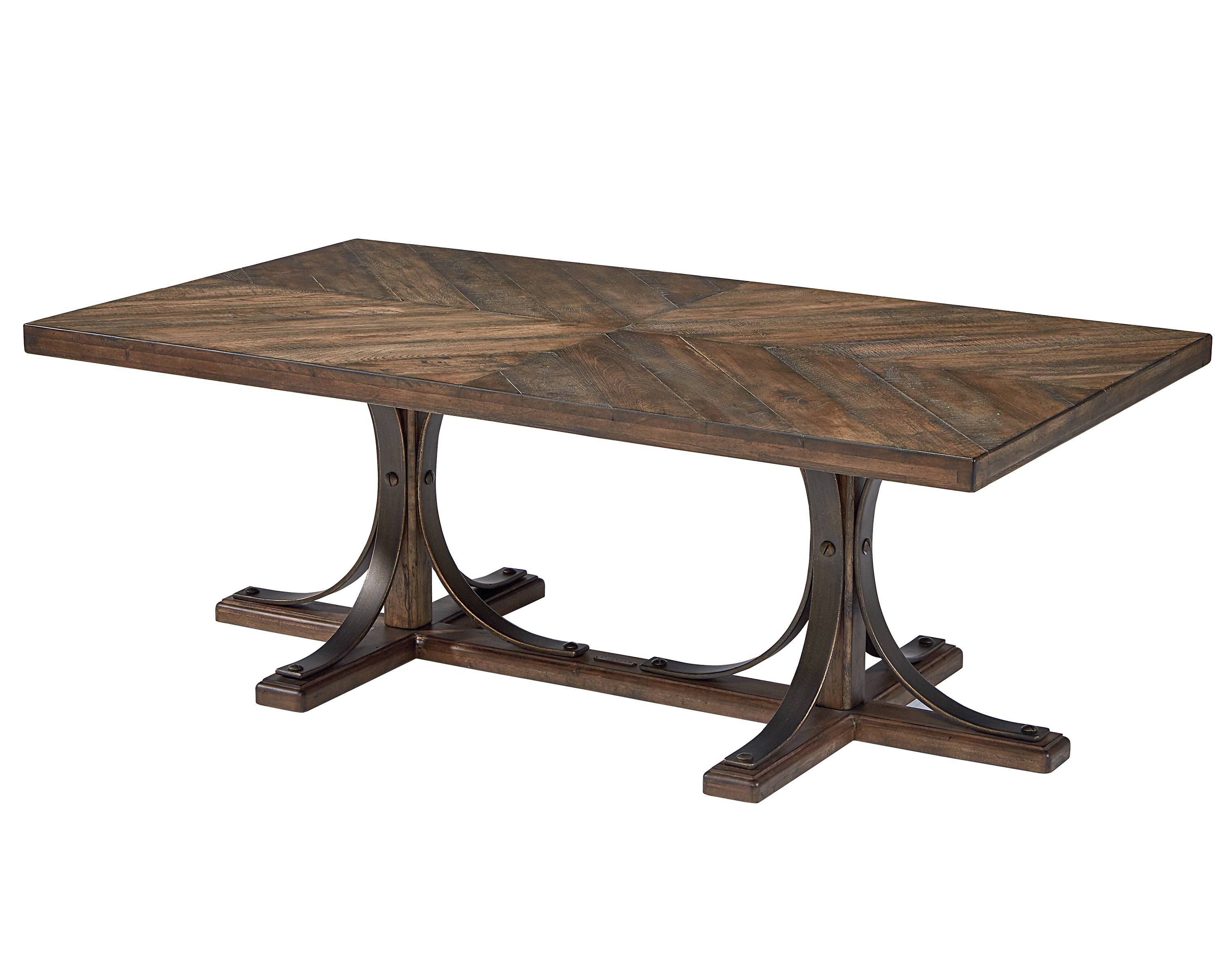 Famous Magnolia Home Iron Trestle Cocktail Tables Within Iron Trestle Coffee Table – Magnolia Home (Photo 1 of 20)