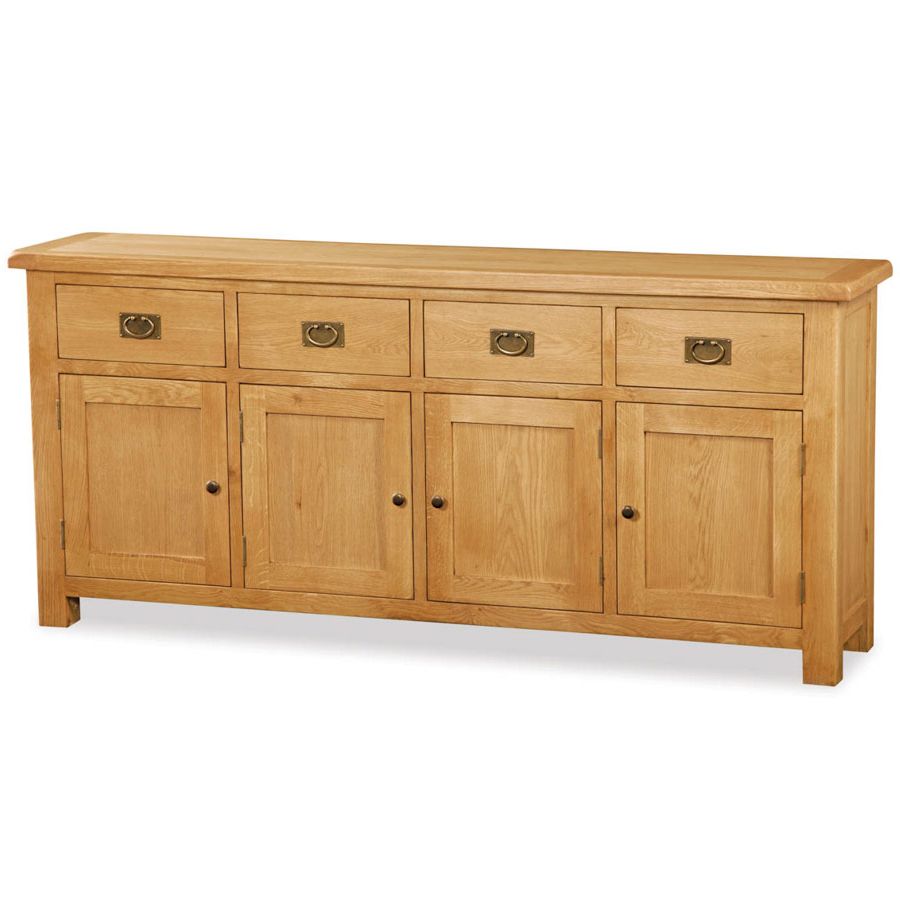 Fully Within Most Current Vintage Finish 4 Door Sideboards (View 5 of 20)
