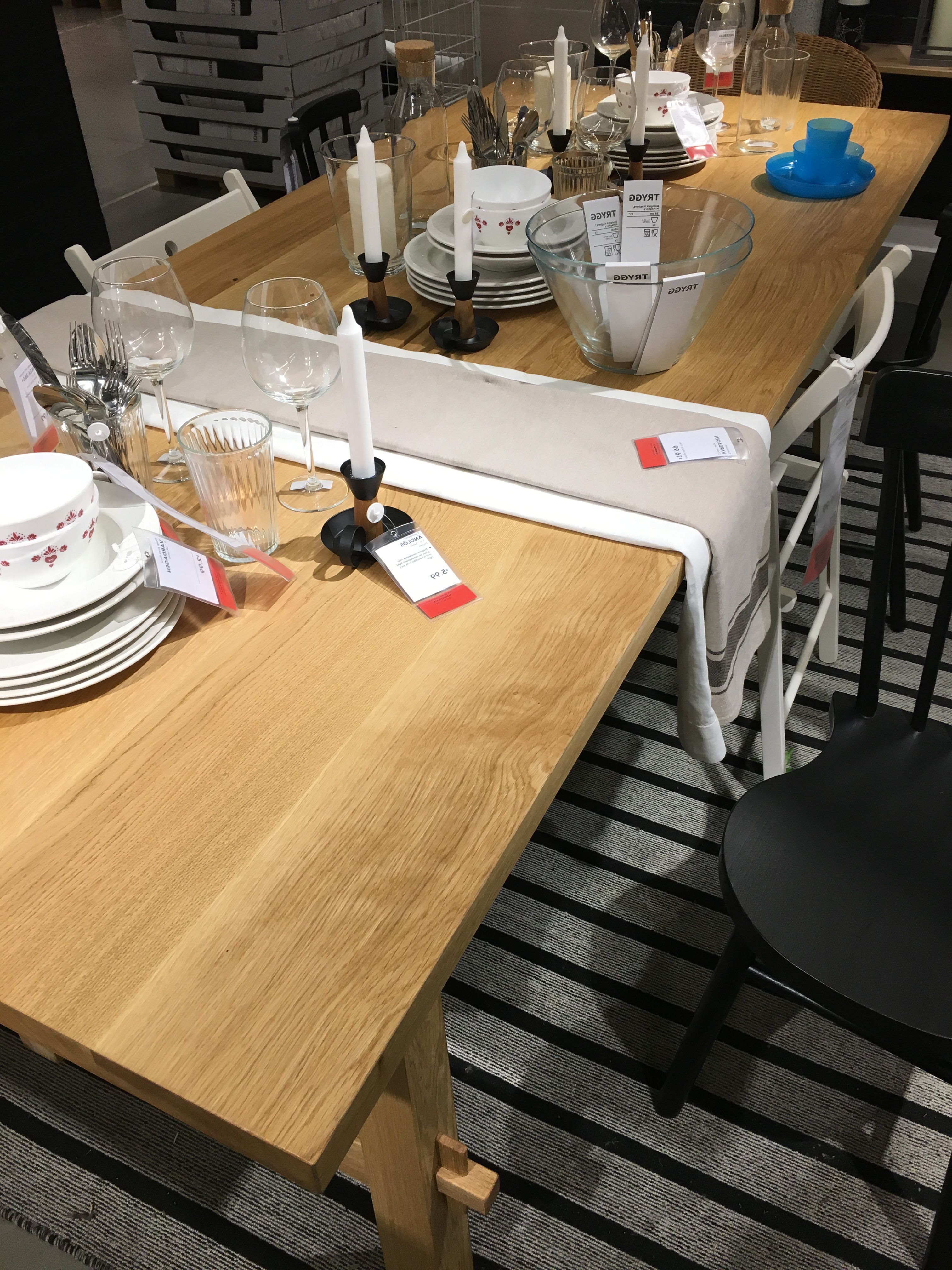 Magnolia Home Dylan Sideboards By Joanna Gaines For Fashionable Ikea Mockelby Dining Table (View 13 of 20)