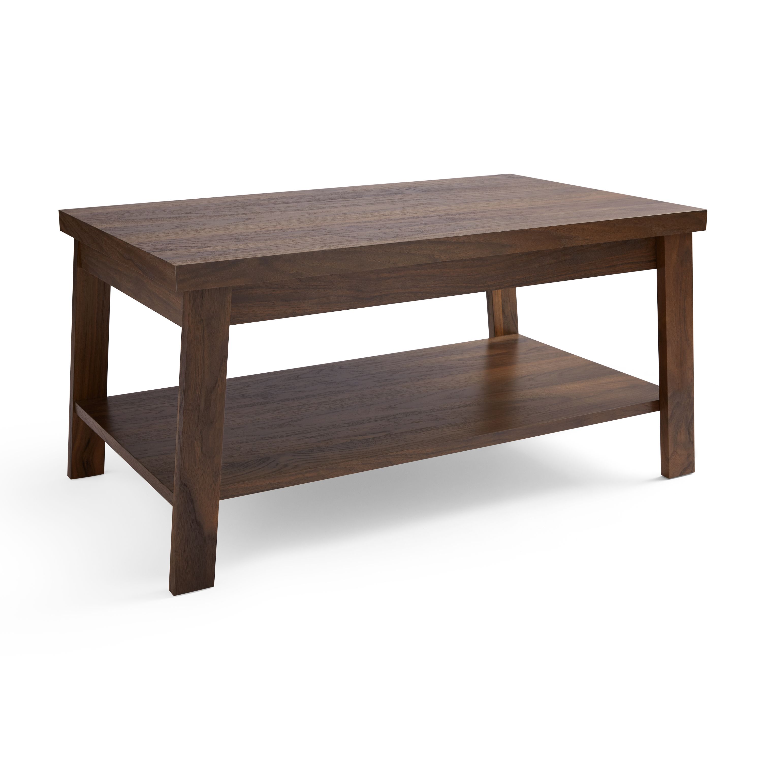 Mainstays Logan Coffee Table, Multiple Finishes – Walmart Inside 2019 Logan Cocktail Tables (View 13 of 20)
