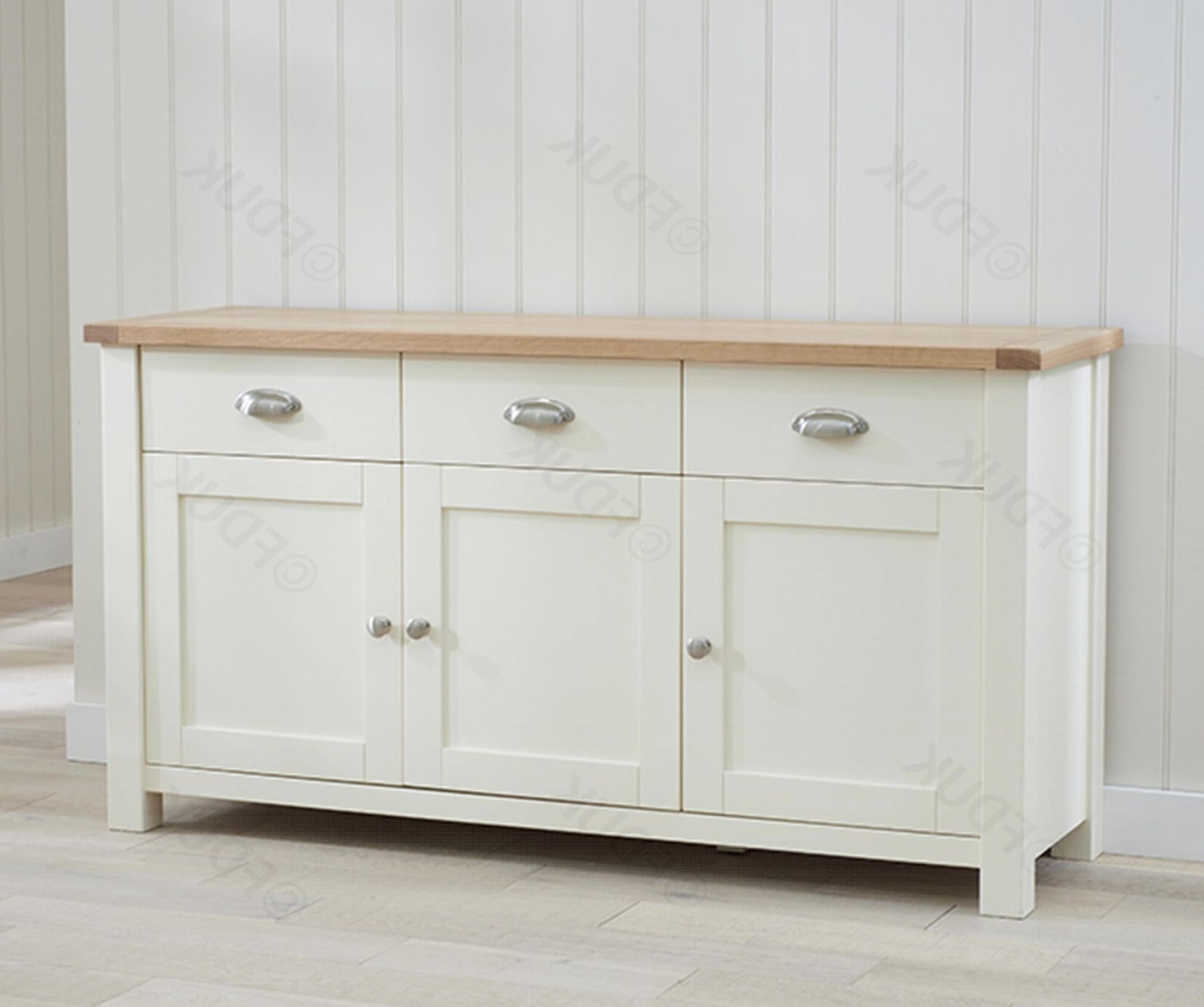 Featured Photo of 2024 Best of 3-door 3-drawer Metal Inserts Sideboards