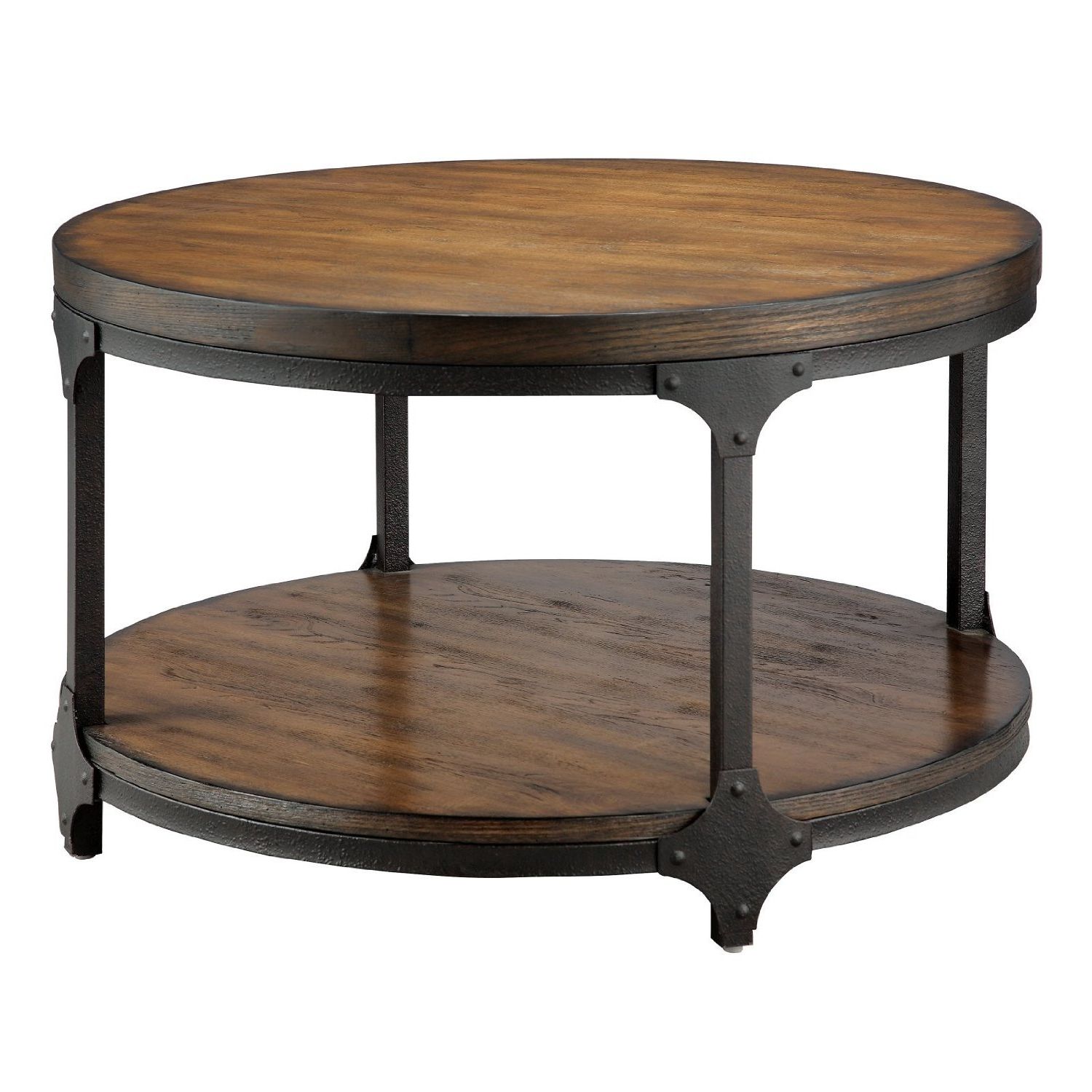 Mill Large Coffee Tables In Newest Coffee Tables Ideas: Round Wooden Coffee Table With Storage Coffee (View 5 of 20)