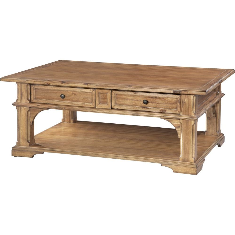 Most Recent Casablanca Coffee Tables Pertaining To Buy The Hekman Wellington Hall Coffee Table Hk 23307 At Carolina Rustica (View 15 of 20)