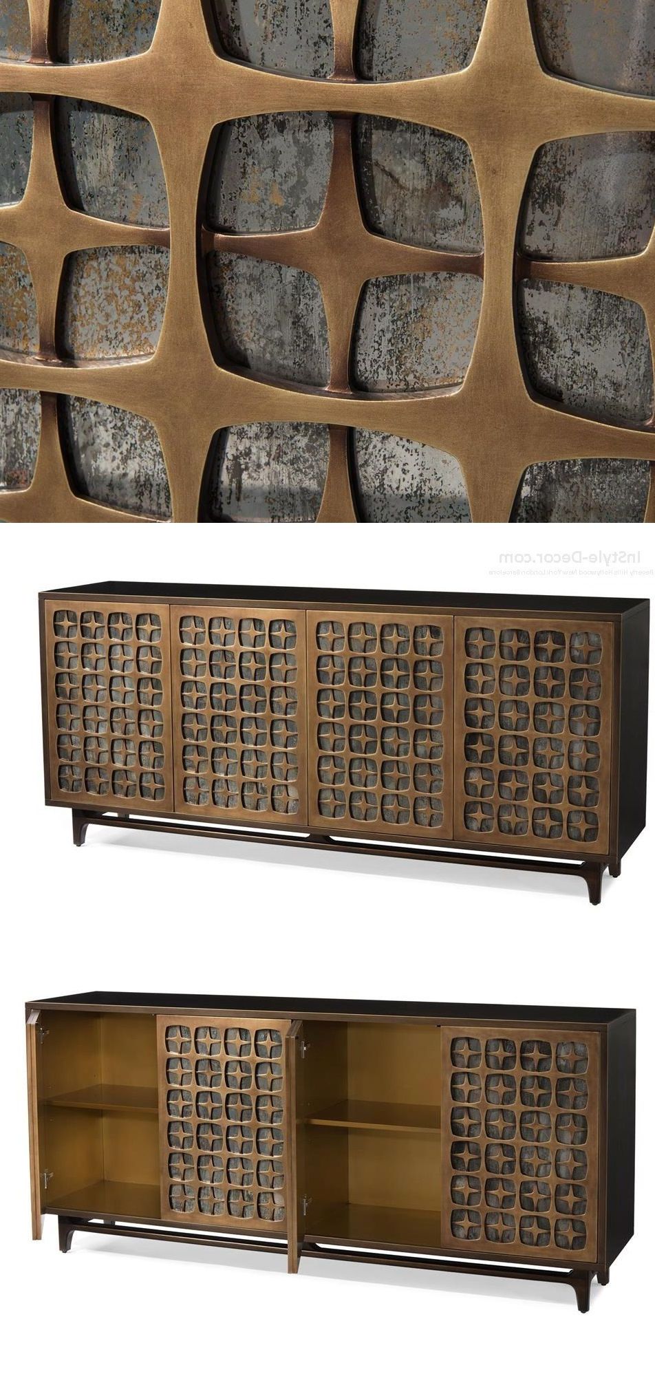 Featured Photo of 20 Ideas of 2-door/2-drawer Cast Jali Sideboards