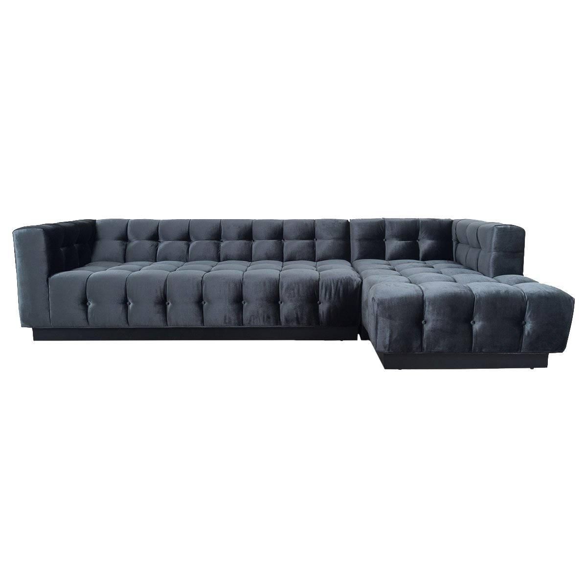 Most Recently Released Lucite Sectional Sofas – 8 For Sale At 1stdibs With Regard To Delano Smoke 3 Piece Sectionals (View 16 of 20)