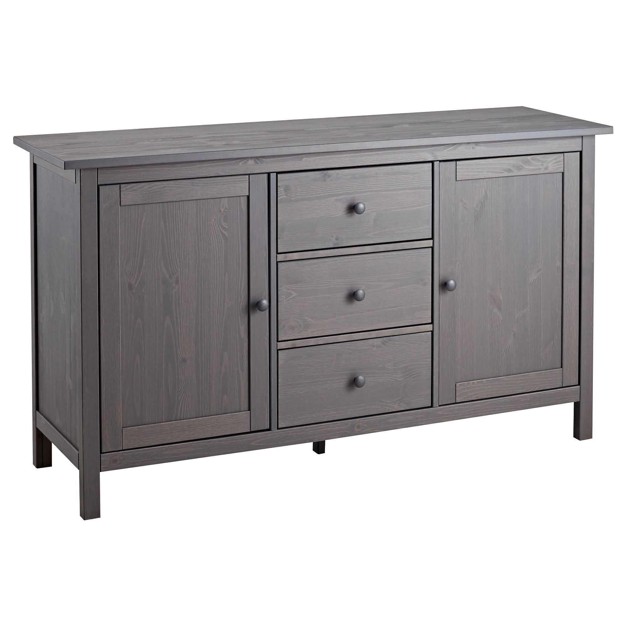 Natural South Pine Sideboards For Fashionable Hemnes Sideboard – Light Brown – Ikea (View 4 of 20)