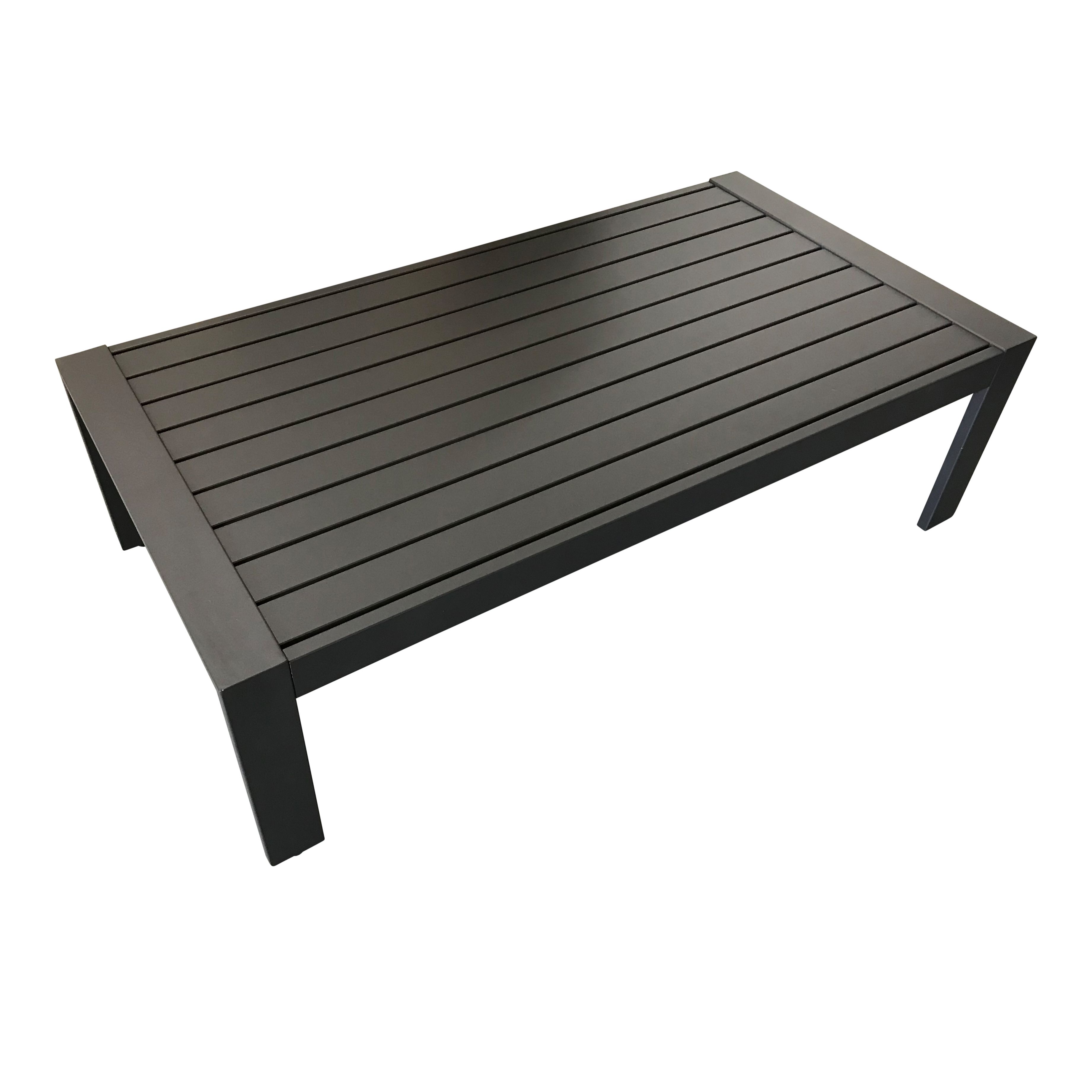 Popular Colada Coffee Table – Gunmetal – Inspired Outdoor Living Throughout Gunmetal Coffee Tables (View 13 of 20)