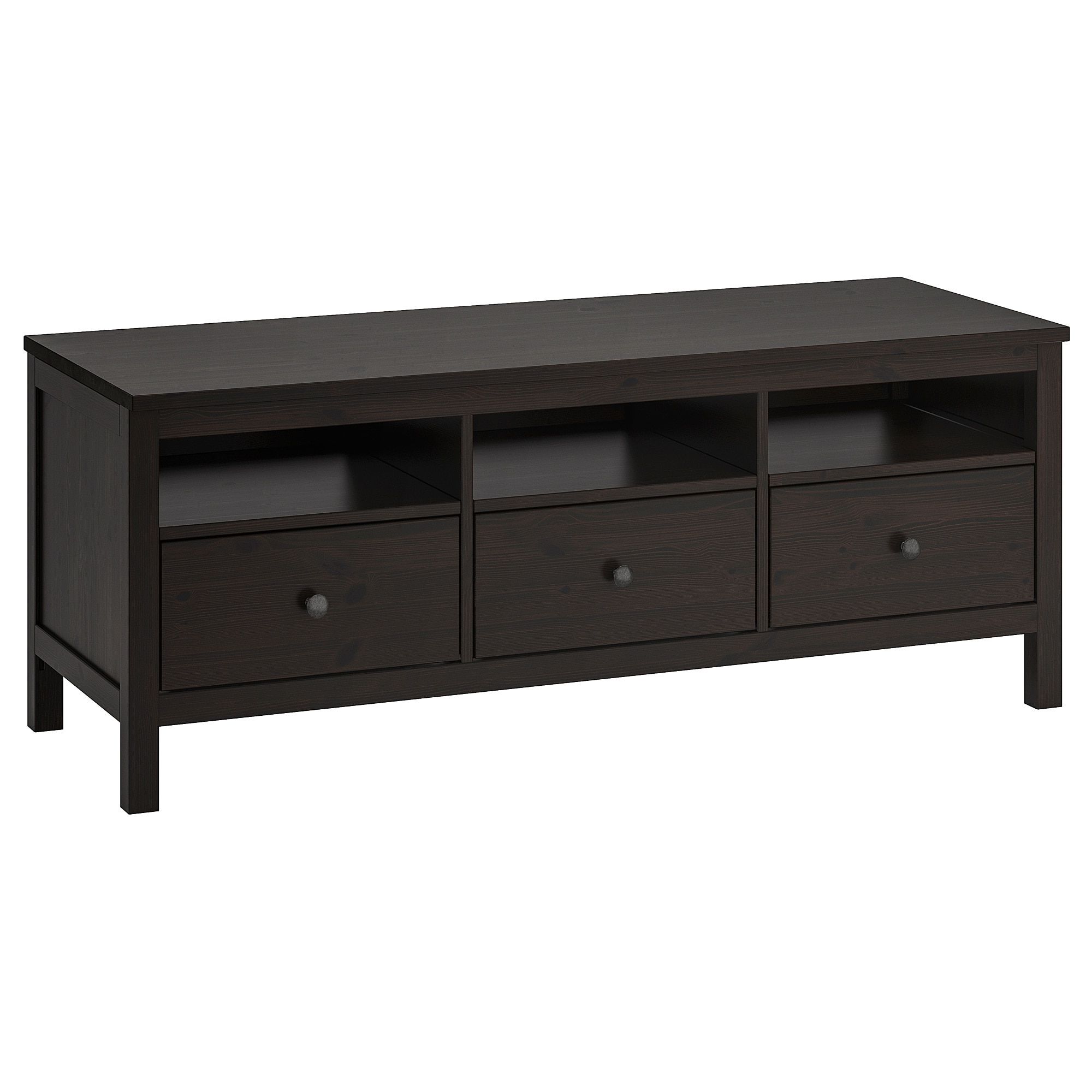 Reclaimed Pine & Iron 72 Inch Sideboards Within Latest Hemnes Tv Unit – Black Brown, 58 1/4x18 1/2x22 1/2 " – Ikea (View 14 of 20)