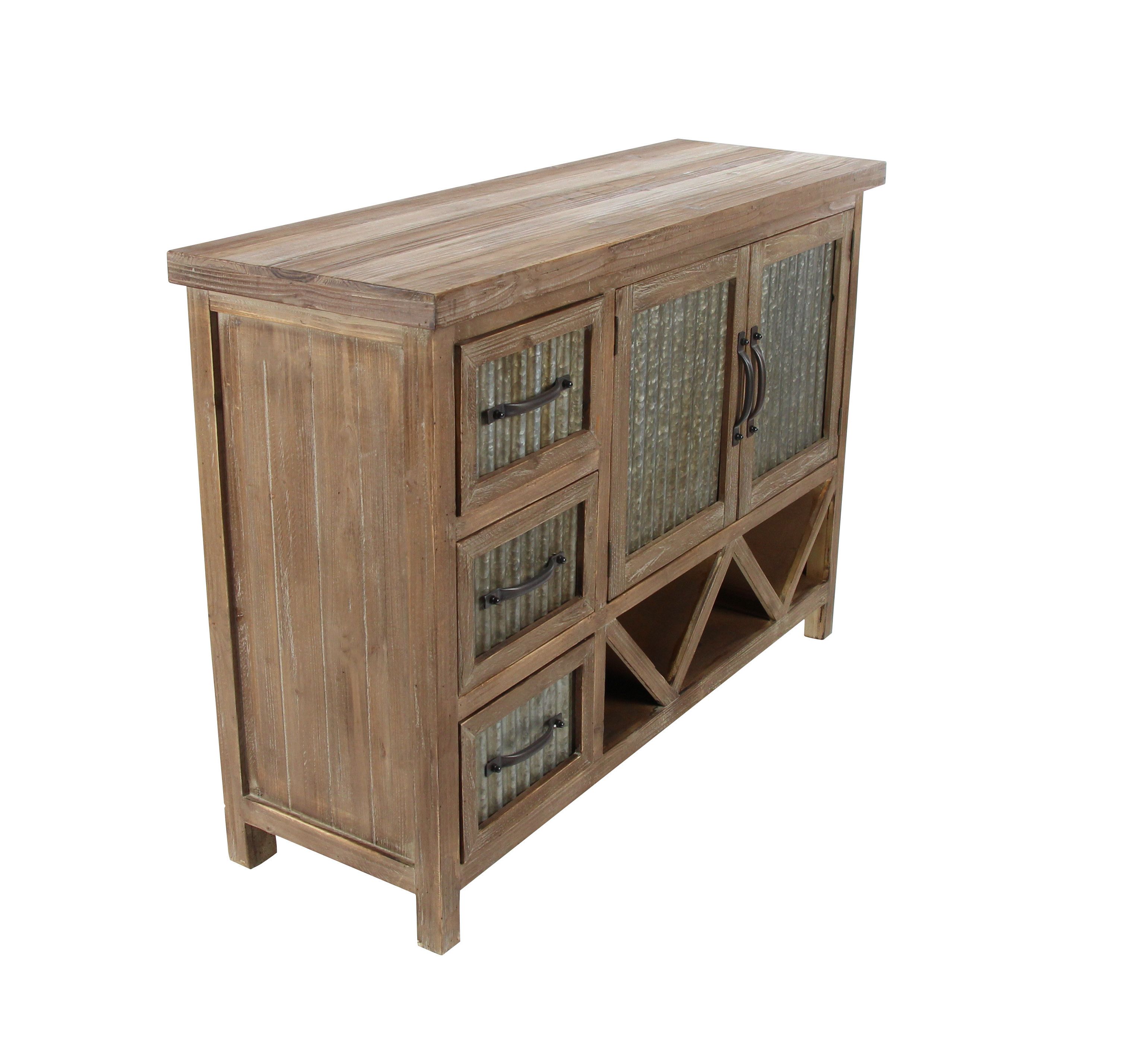 Wayfair With Corrugated Natural 6 Door Sideboards (View 3 of 20)