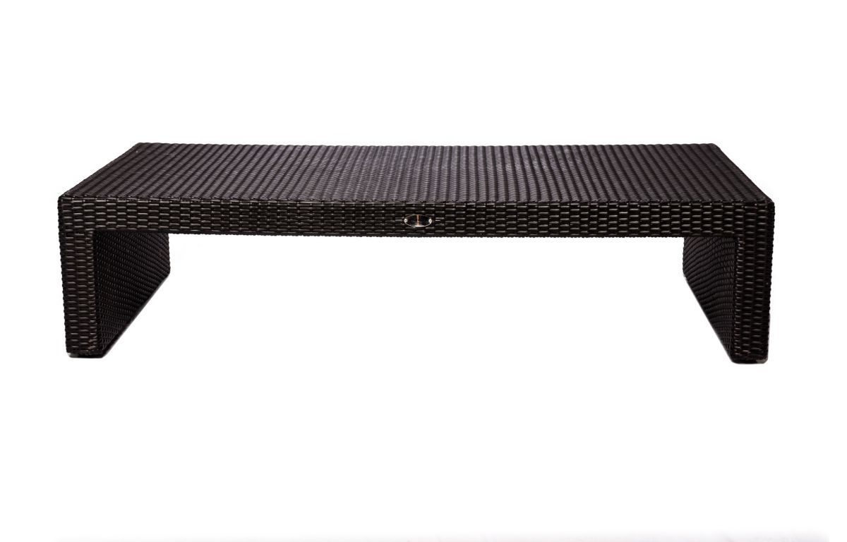 Well Known Black Rattan Coffee Table Large – 129cml X 68cmw X 30cmh – The Event Inside Mill Large Coffee Tables (View 19 of 20)