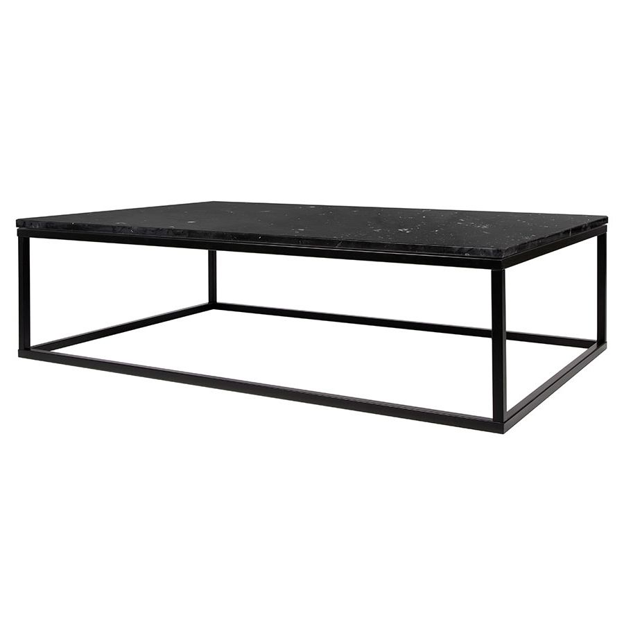 Widely Used Black And Marble Coffee Table – Rascalartsnyc Inside Alcide Rectangular Marble Coffee Tables (View 20 of 20)