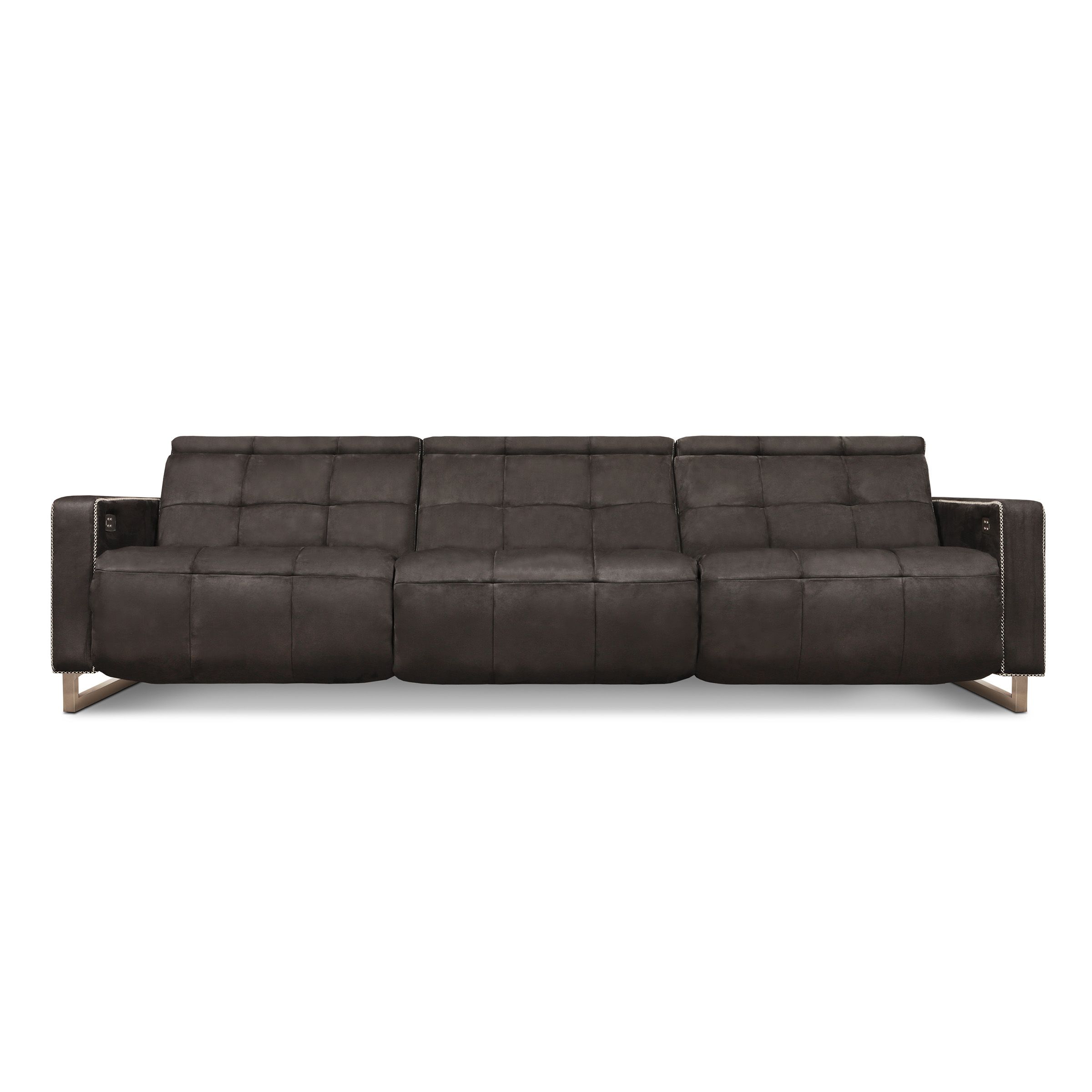Casino Royale Motion – Eleanor Rigby Home In Most Up To Date Caressa Leather Dark Grey Sofa Chairs (View 15 of 20)