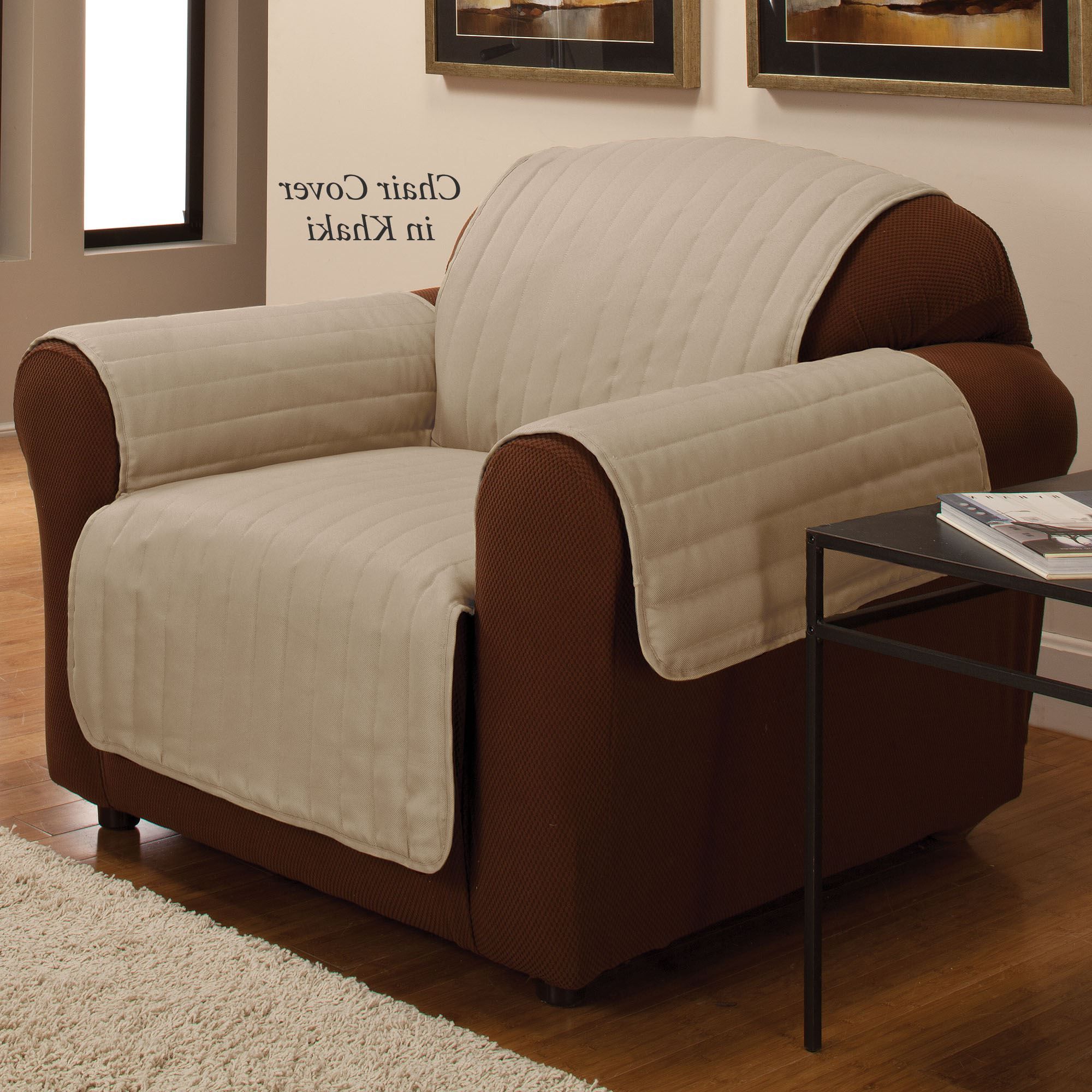 Covers For Sofas And Chairs Inside Current Twill Pet Furniture Cover (View 11 of 20)