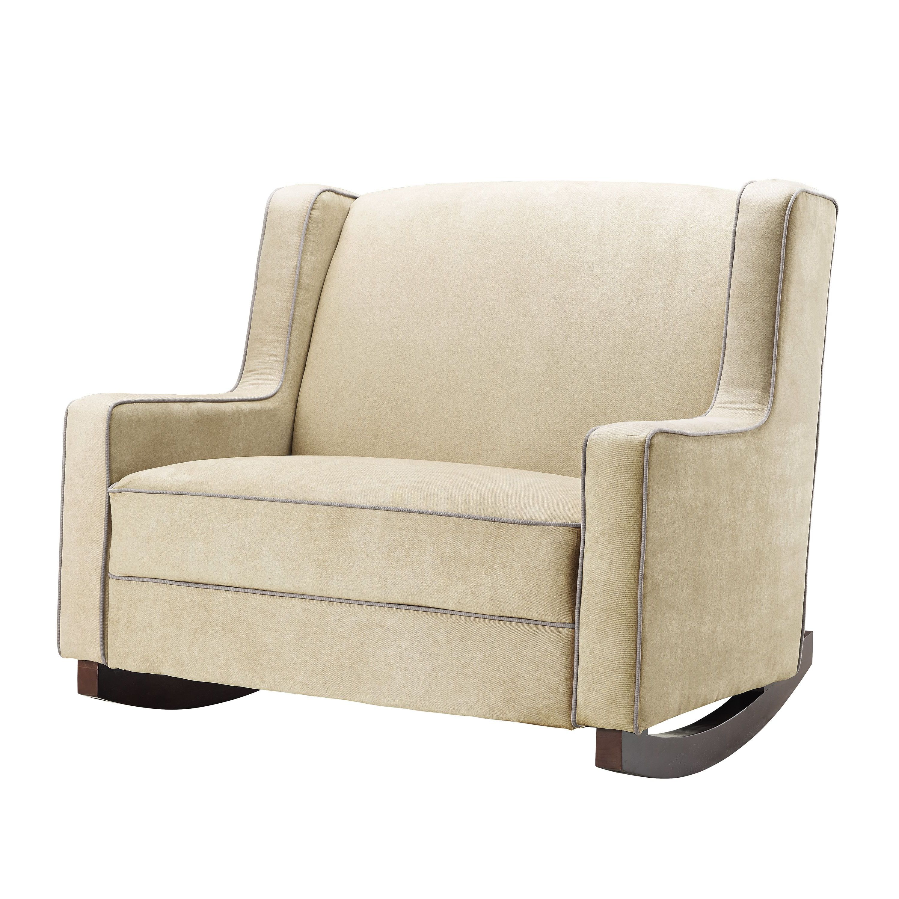 Double Rocking Chair, Nursery And Babies With Trendy Mari Swivel Glider Recliners (View 8 of 20)