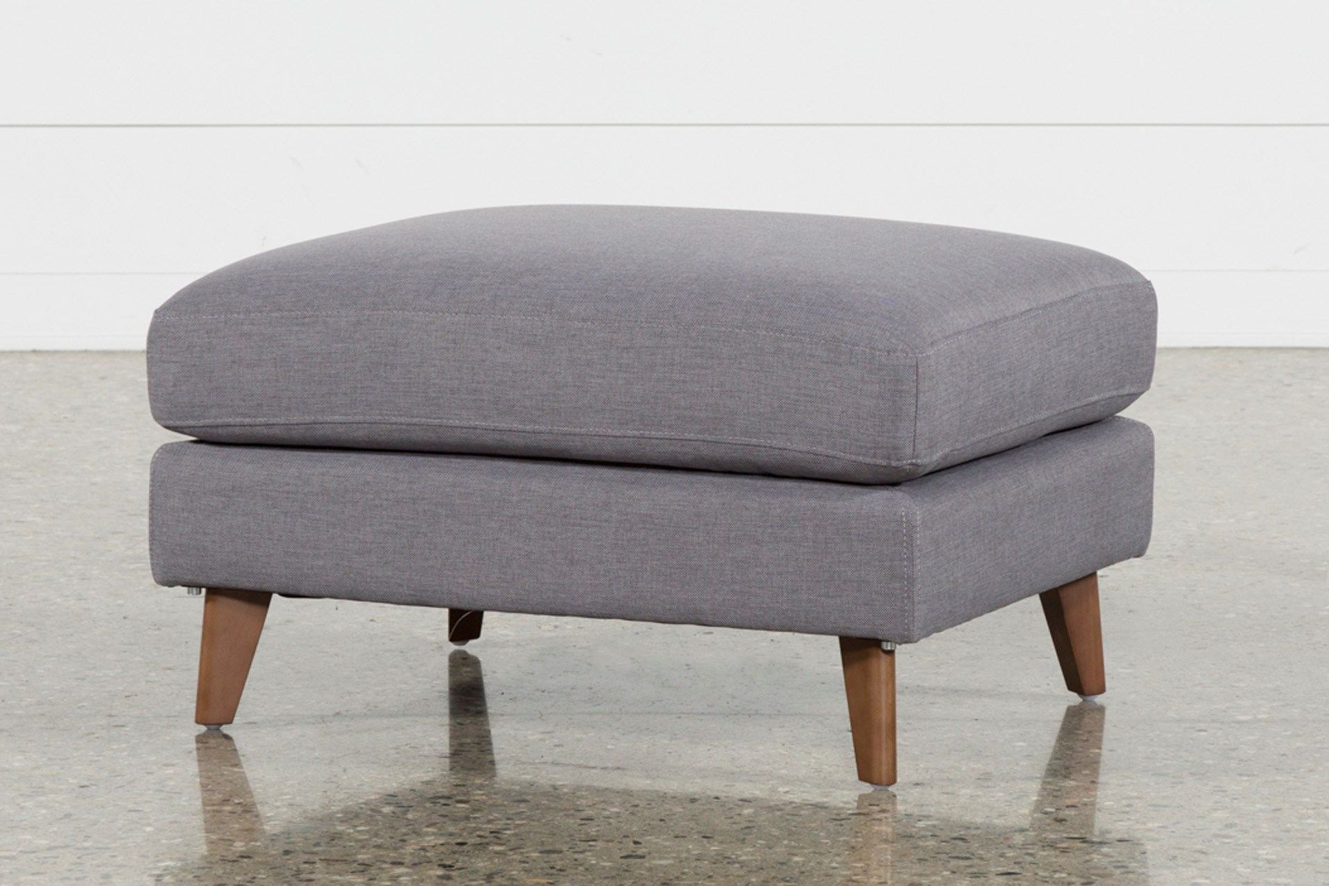 Latest Allie Dark Grey Sofa Chairs Throughout Allie Dark Grey Ottoman In  (View 13 of 20)