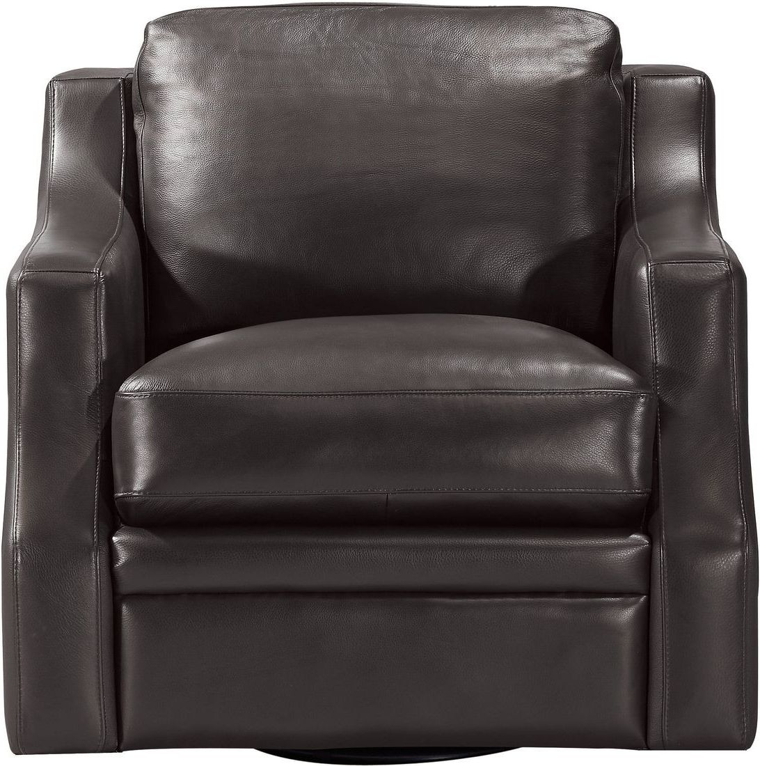 Local Furniture Intended For Espresso Leather Swivel Chairs (View 5 of 20)
