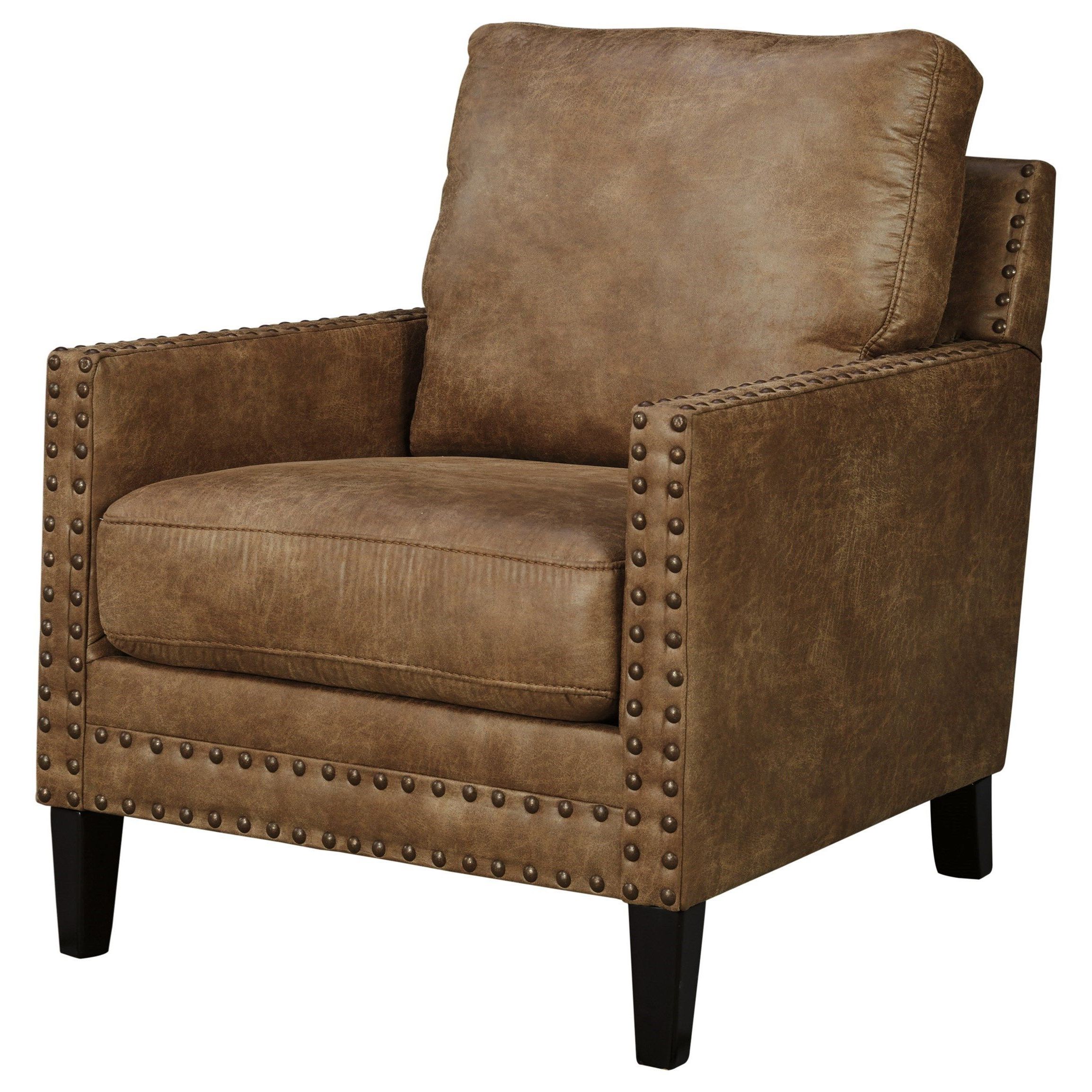 Malakoff Contemporary Nailhead Trim Chair With Track Arms Regarding Recent Aidan Ii Swivel Accent Chairs (View 18 of 20)